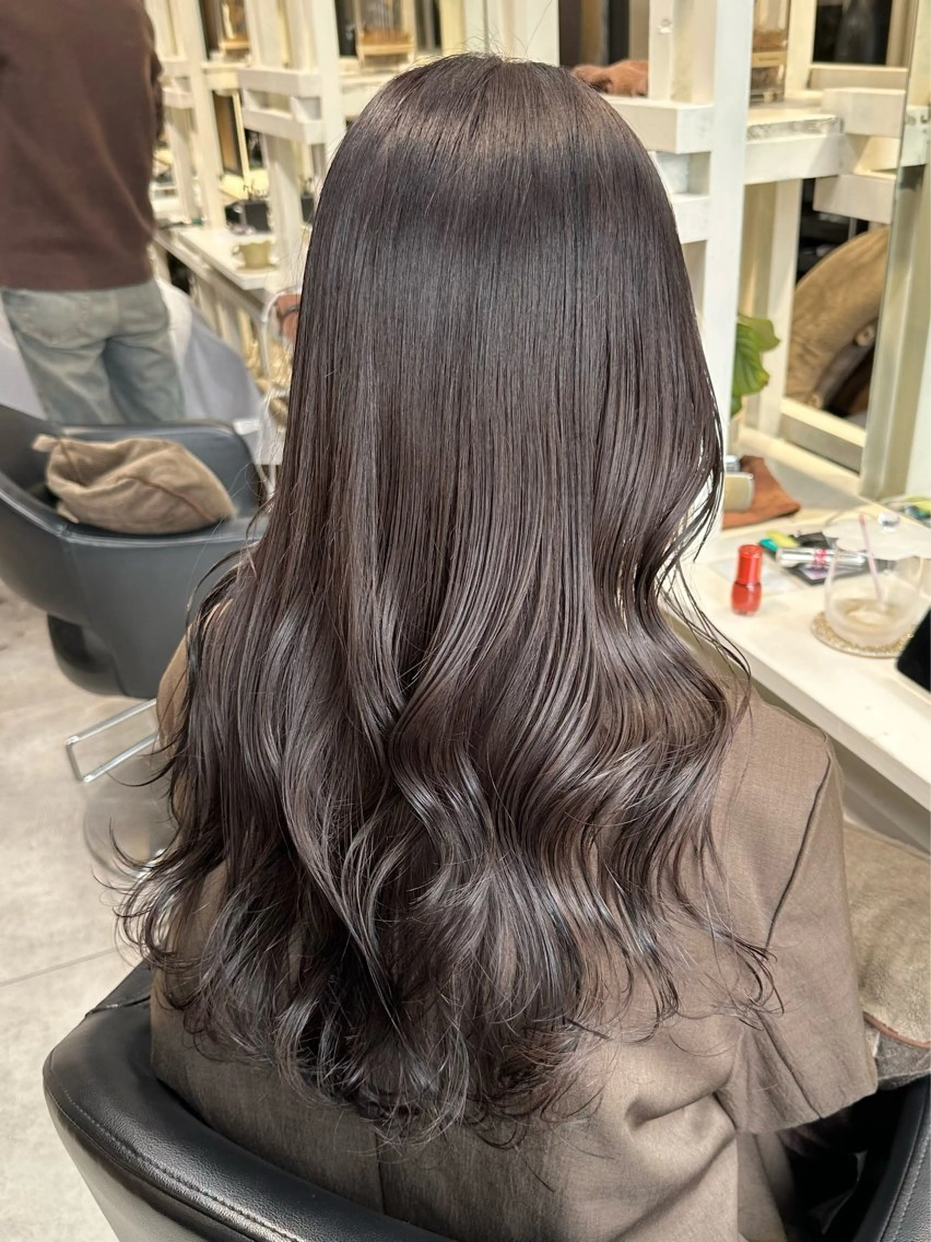 ロング カラー カット ヘアカラー トリートメント 透明感カラー/ボブ /佐藤伶のヘアスタイル