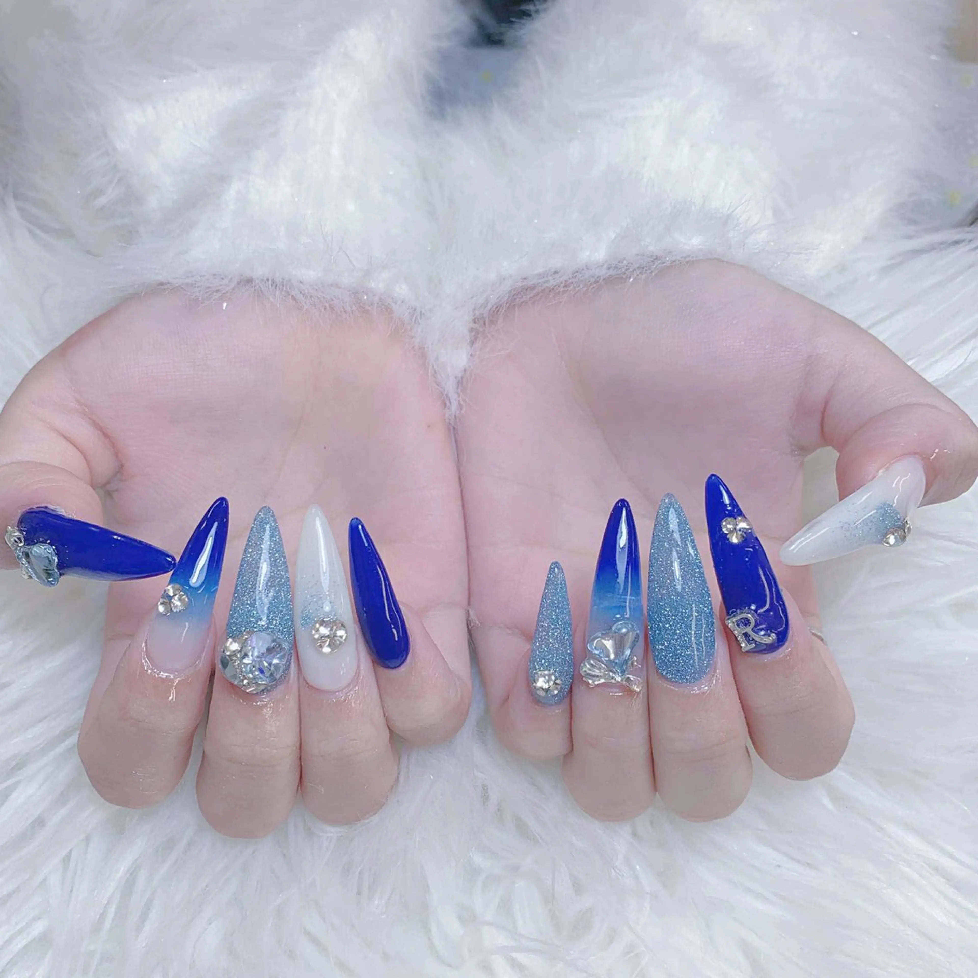 ネイル ハンドネイル ANH NAIL ゴテゴテ専門店💎のネイルデザイン