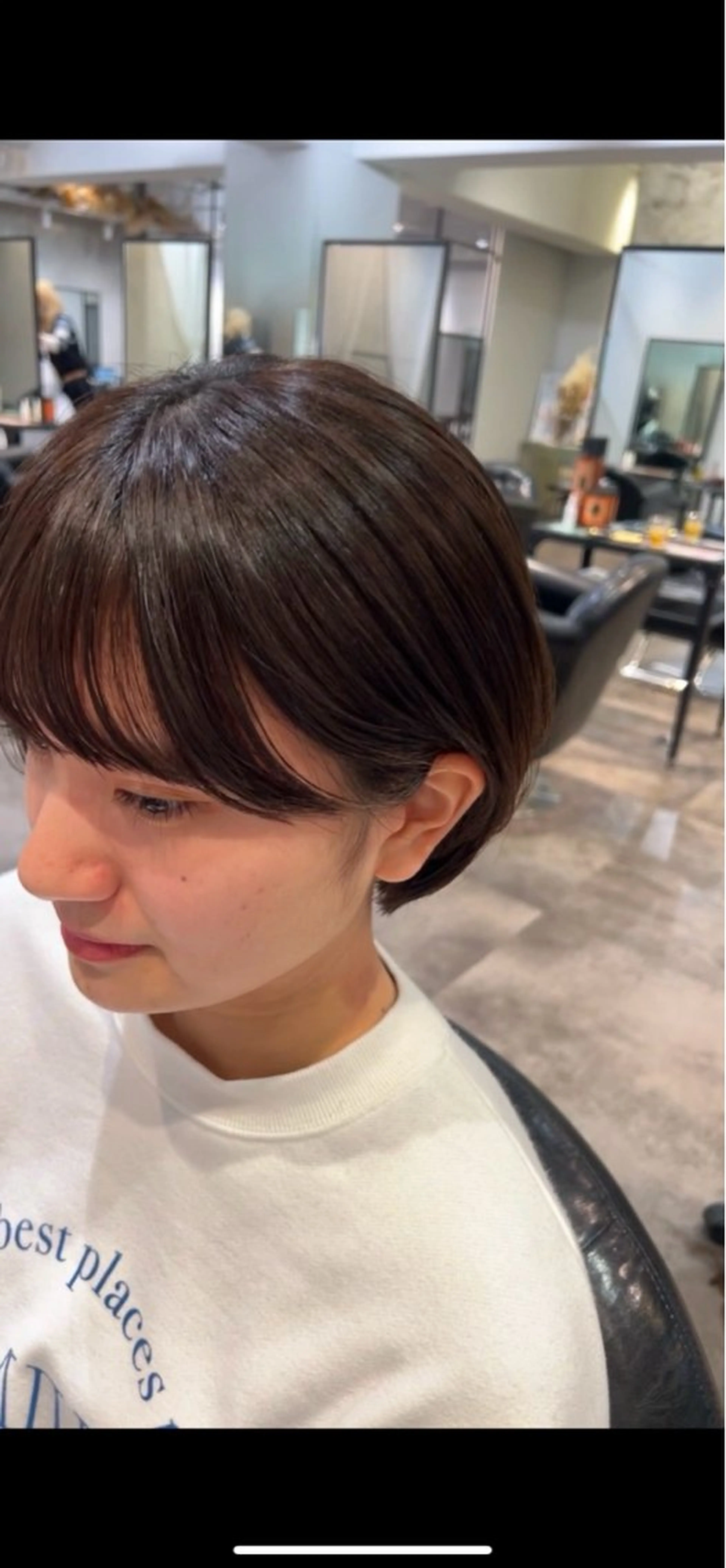 ショート ショートヘア カット 縮毛矯正 トリートメント ✨毛髪診断で絶対綺麗 ✨美髪艶髪専門✨高浪のヘアスタイル