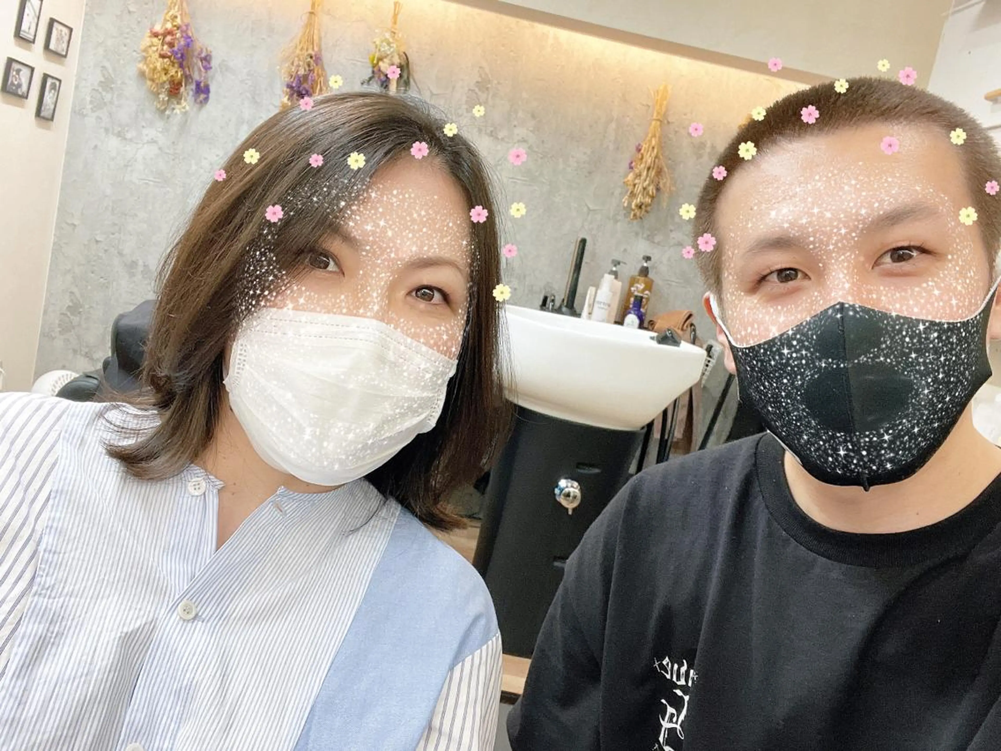 ミディアム TOWA 野村　コウダイのヘアスタイル