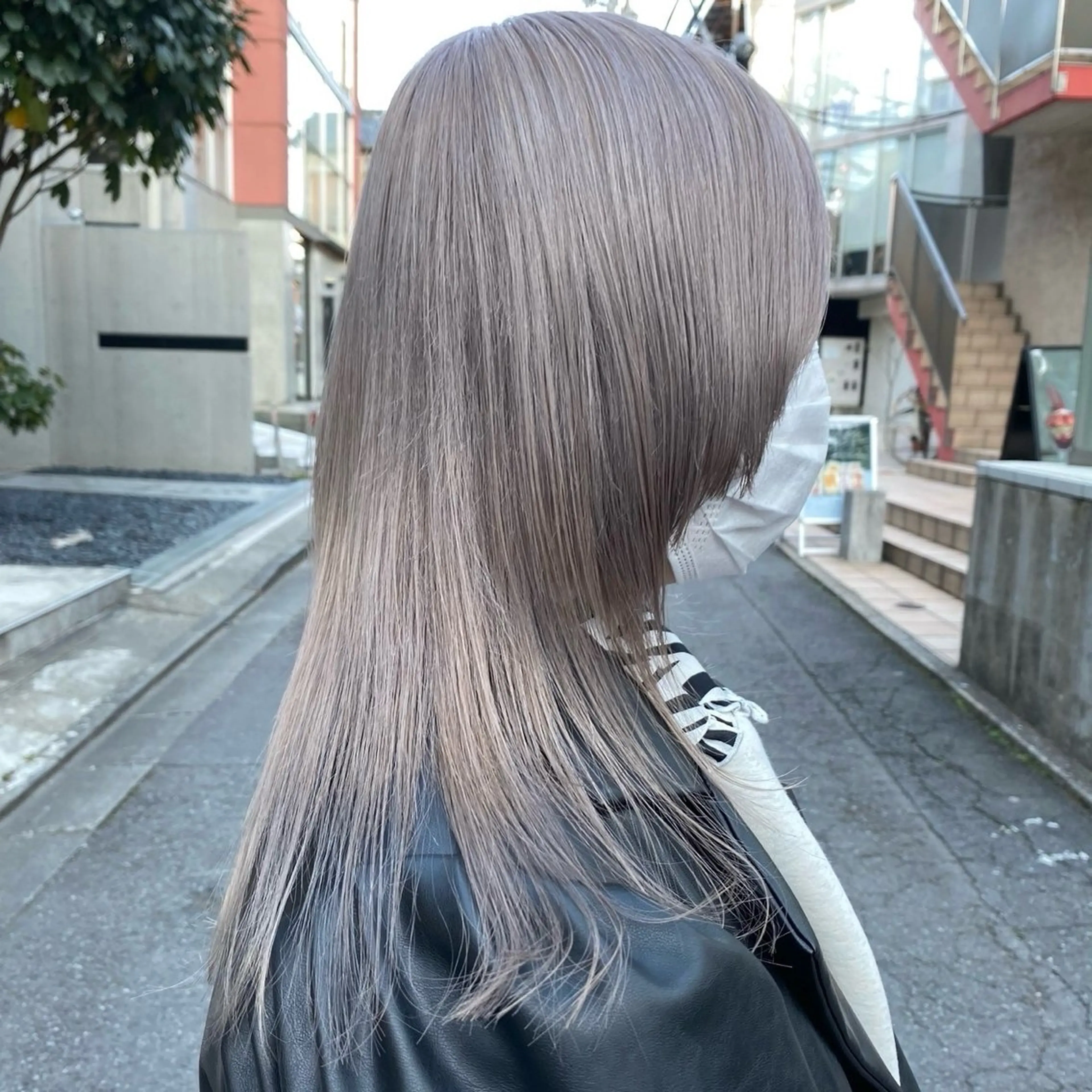 ロング カラー ヘアカラー トリートメント ヘッドスパ ヘアセット 🍎ダブルカラー/ ショートボブ🍎リオのヘアスタイル