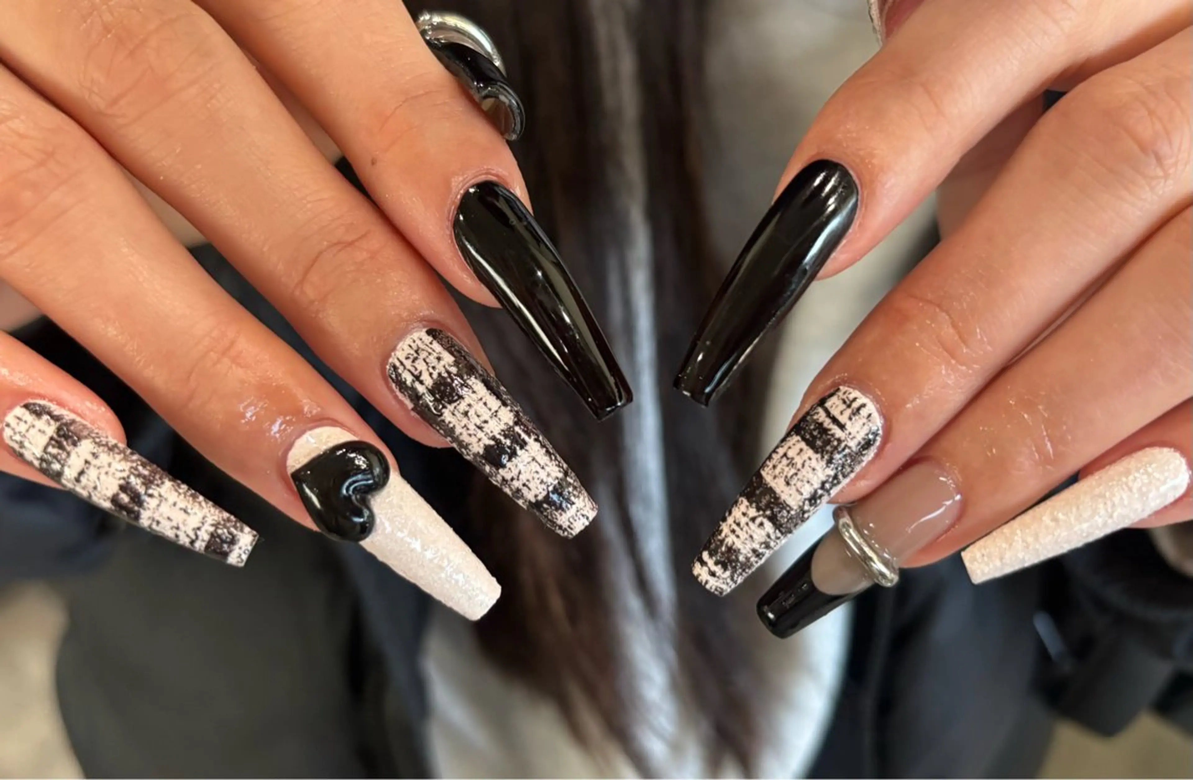 ネイル joieange 難波店 藤谷ルディアのネイルデザイン