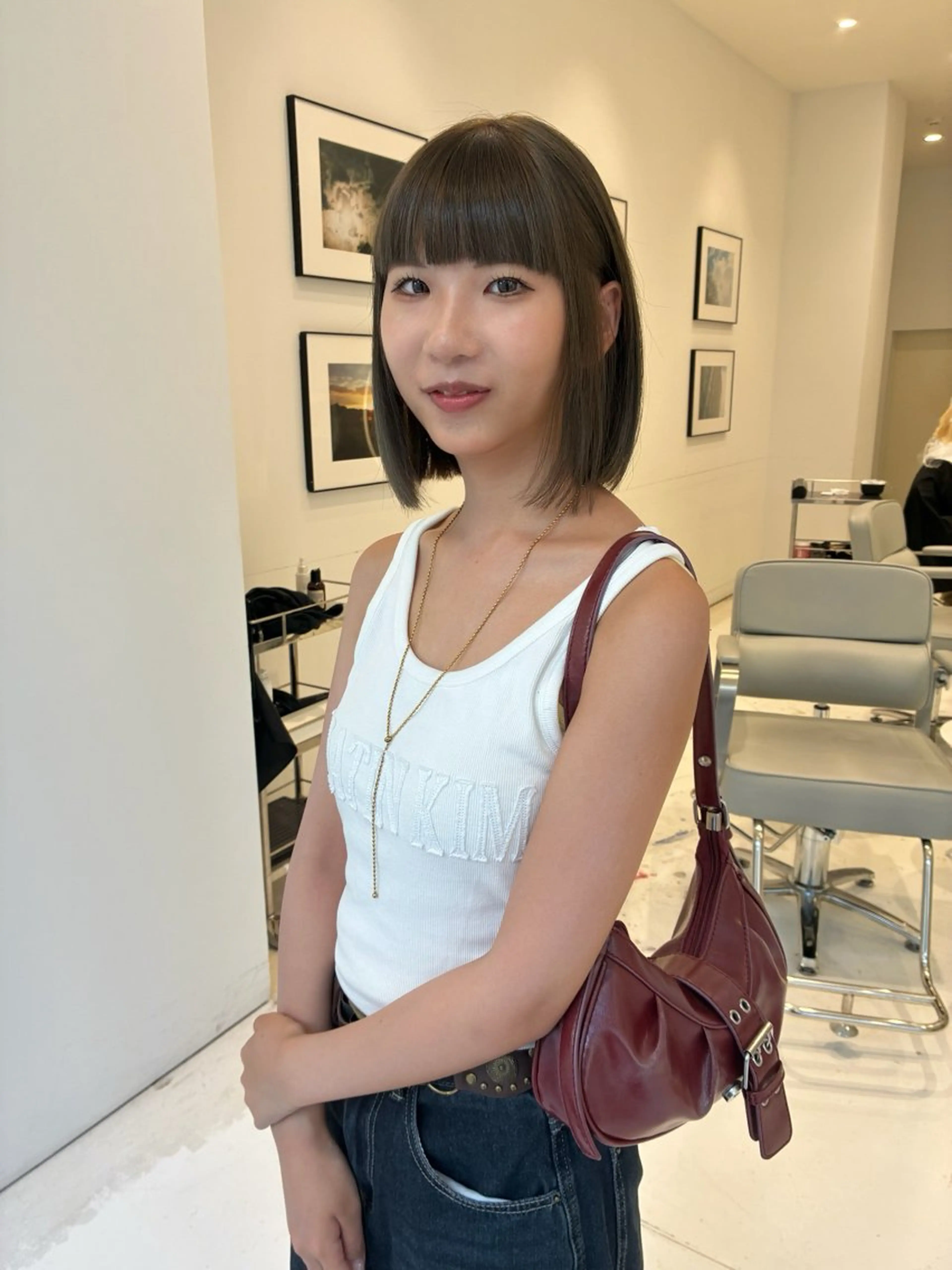 ミディアム ヘアカラー Nought所属・cono noughtのヘアスタイル