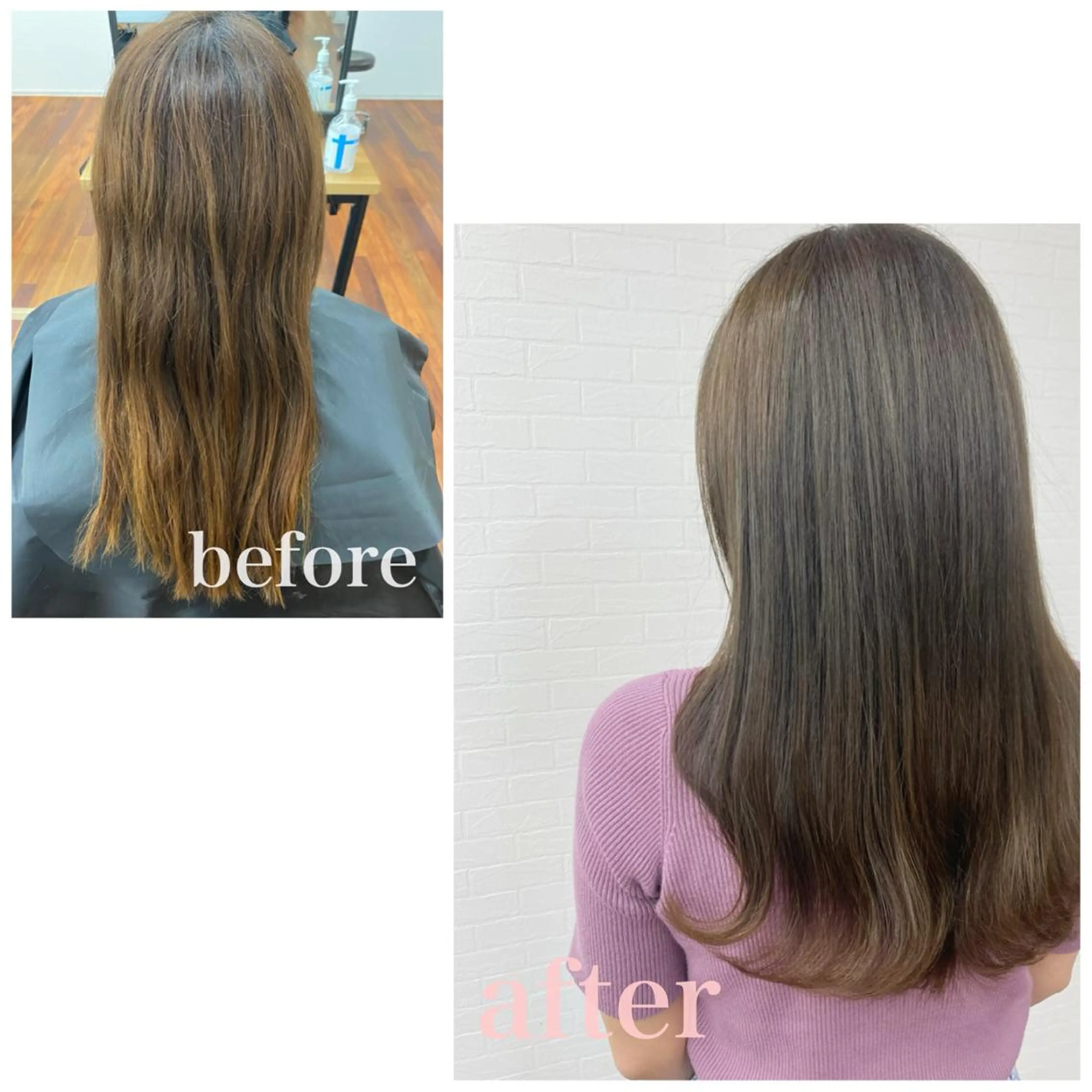 セミロング カラー GRANLUSSO 〜グランルッソ駅前店所属・木口 嘉美のヘアスタイル