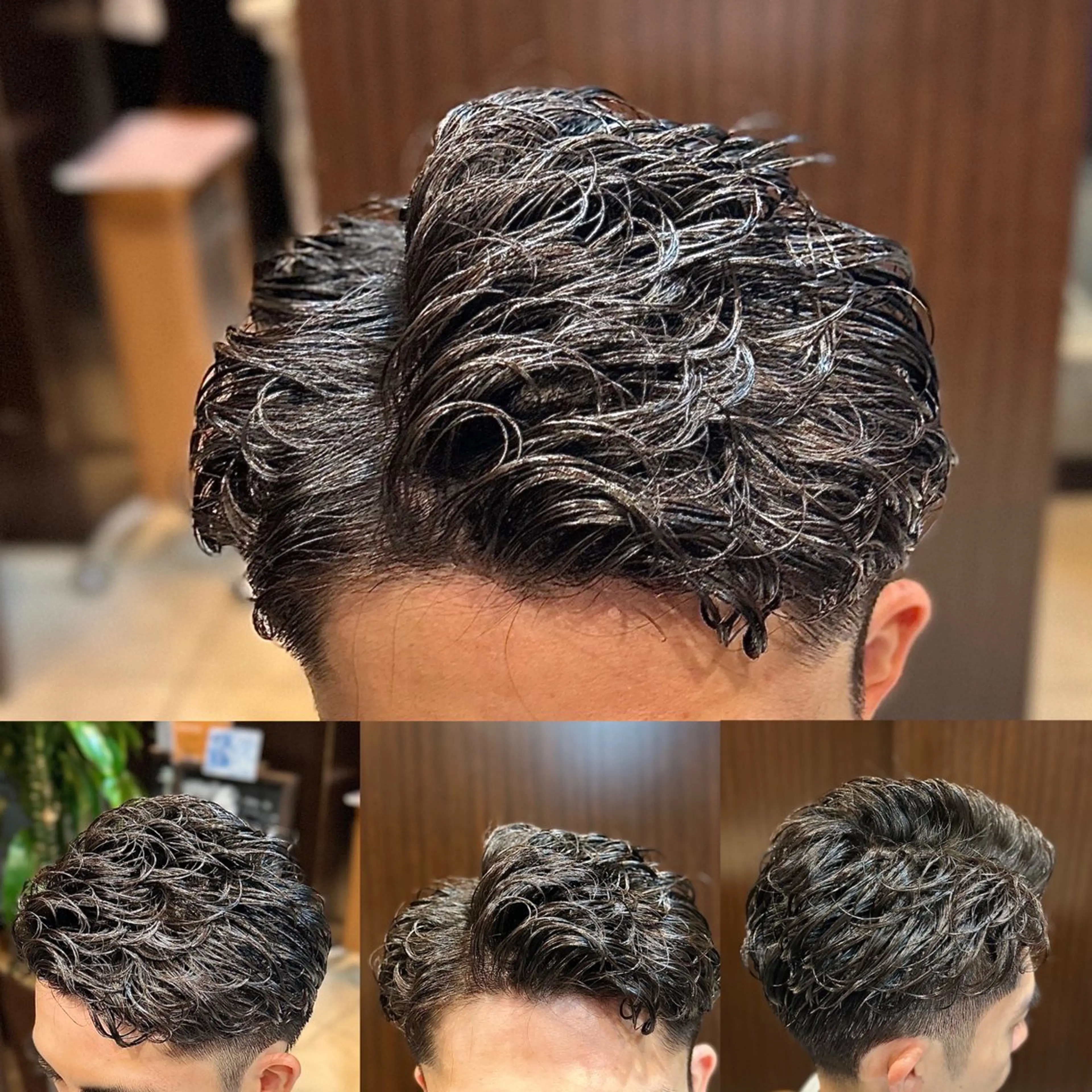 ショート パーマ メンズ 💈田上 立輝のヘアスタイル