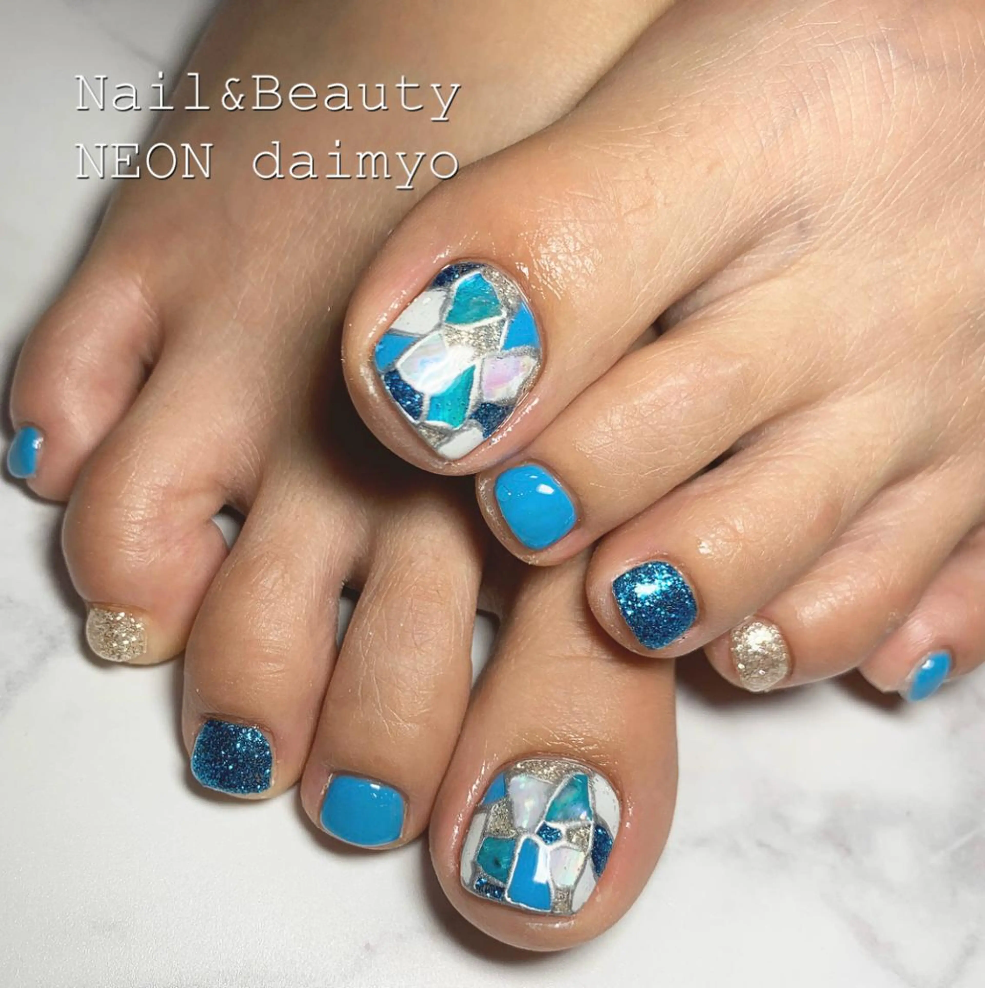 ネイル フットネイル gluna nail所属・gluna nailのネイルデザイン