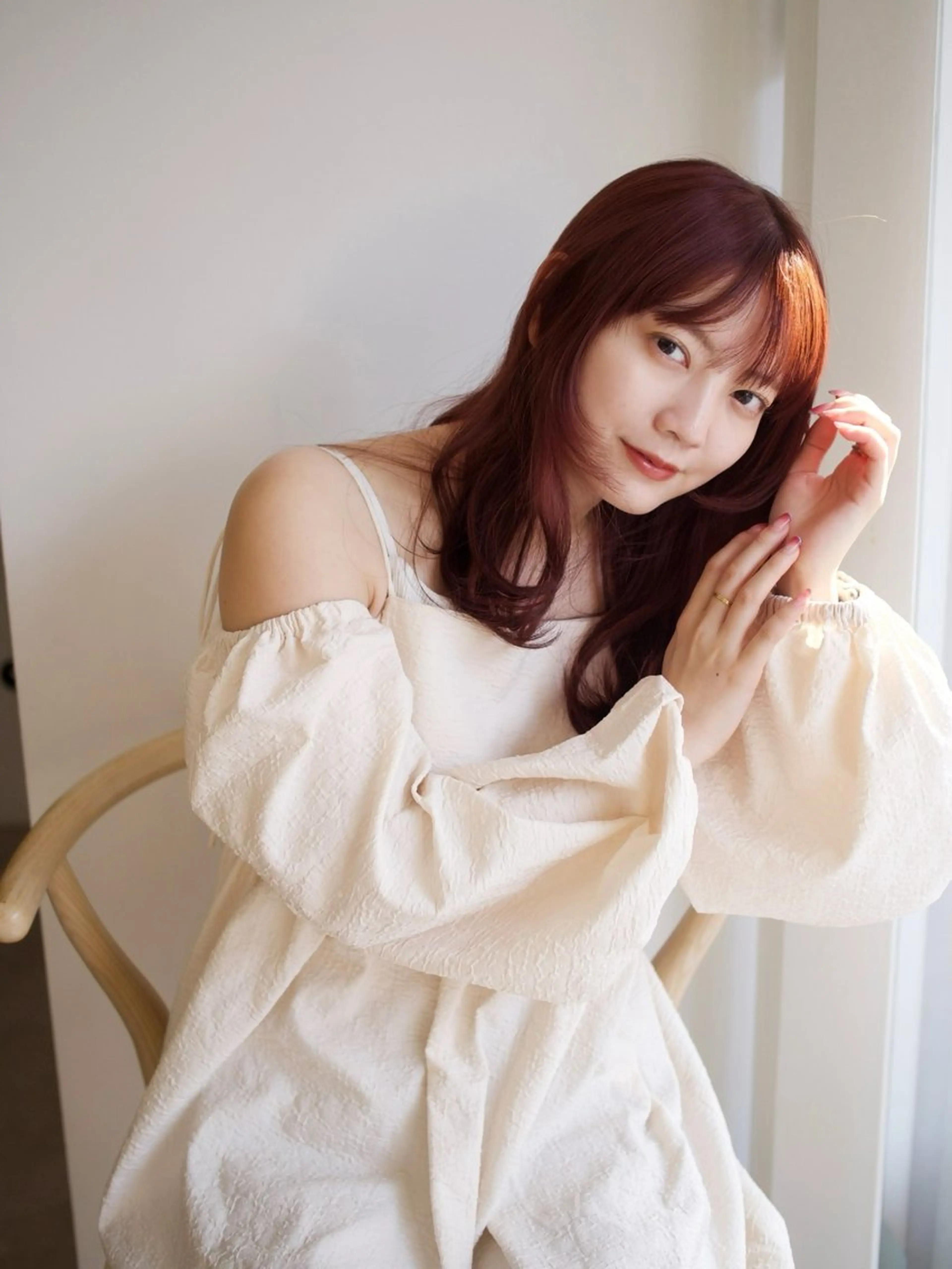 セミロング カラー 💖🌷越後 遥🌷💖のヘアスタイル