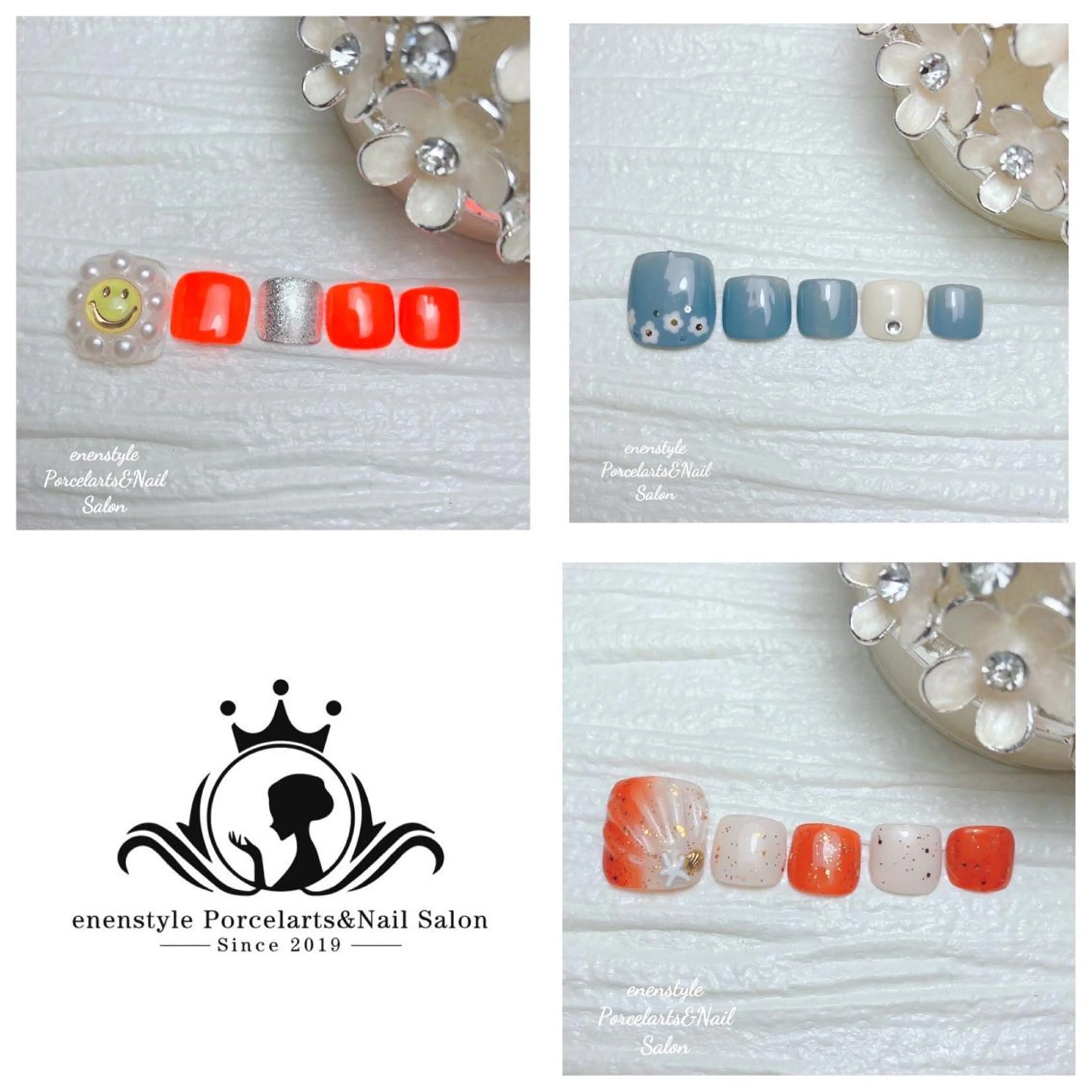 ミディアム ネイル 👑enen style👑のネイルデザイン