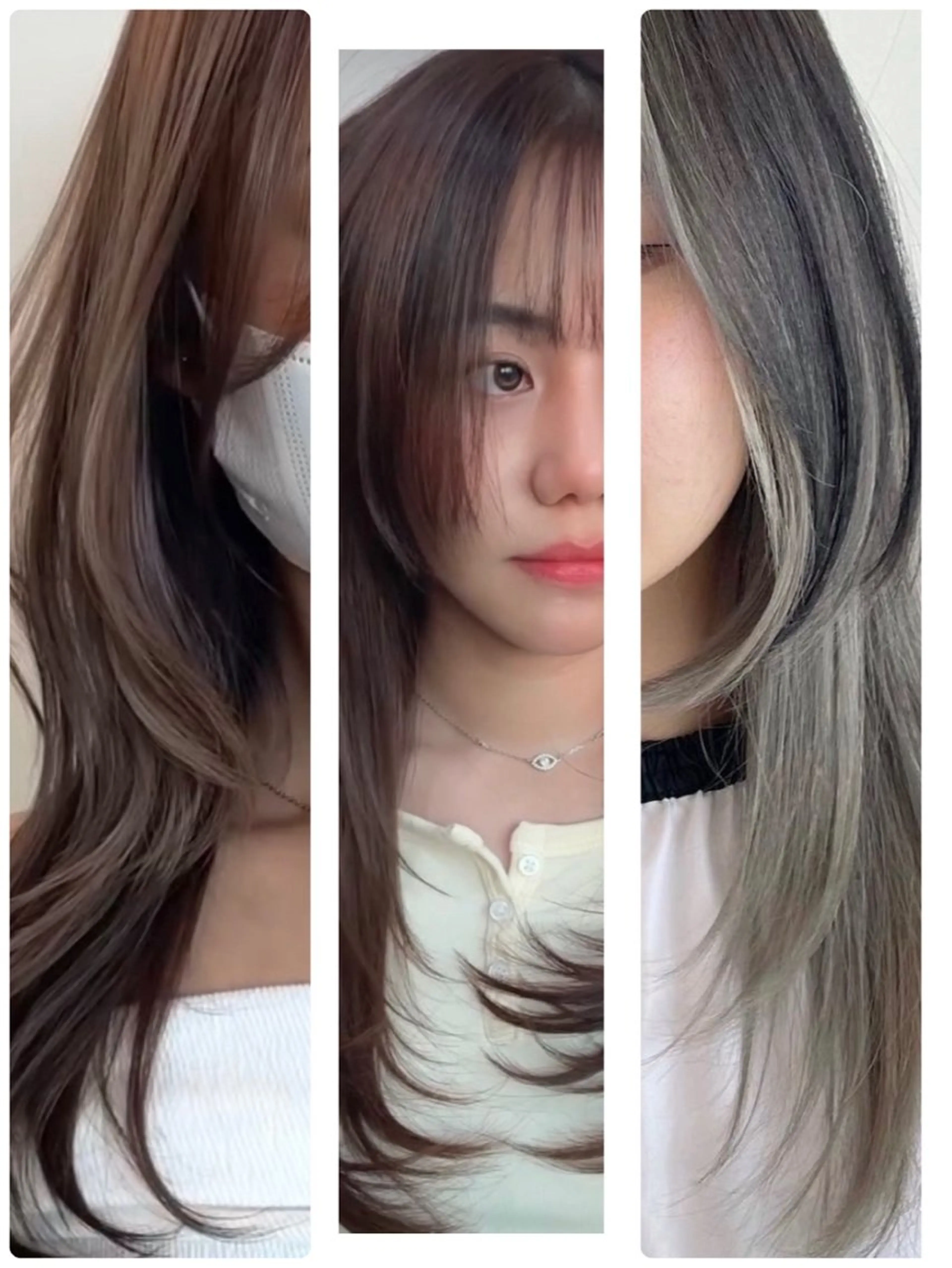 セミロング 菅野 杏実のヘアスタイル