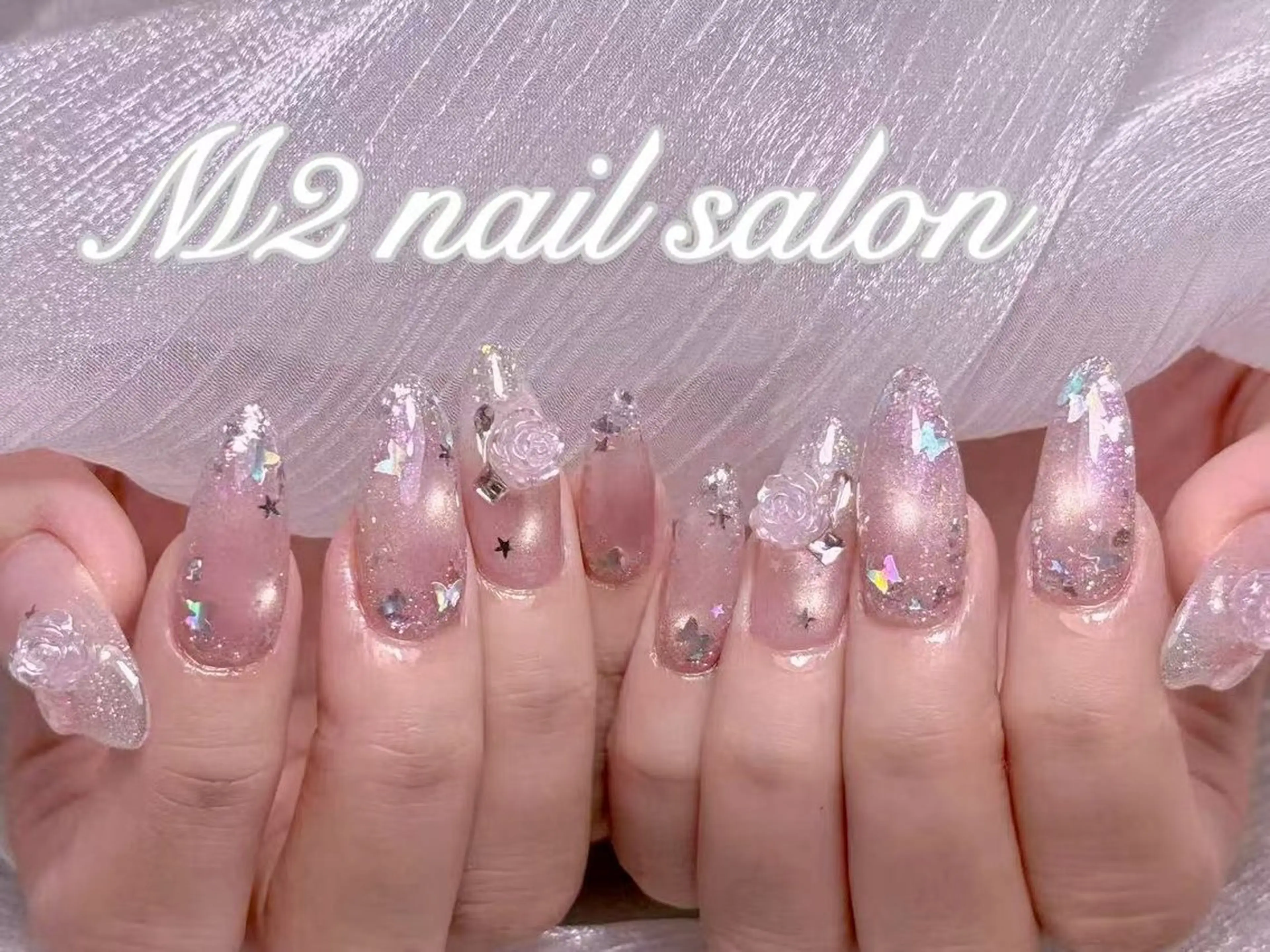 ネイル ハンドネイル エムズ エムズのマツエク・マツパデザイン