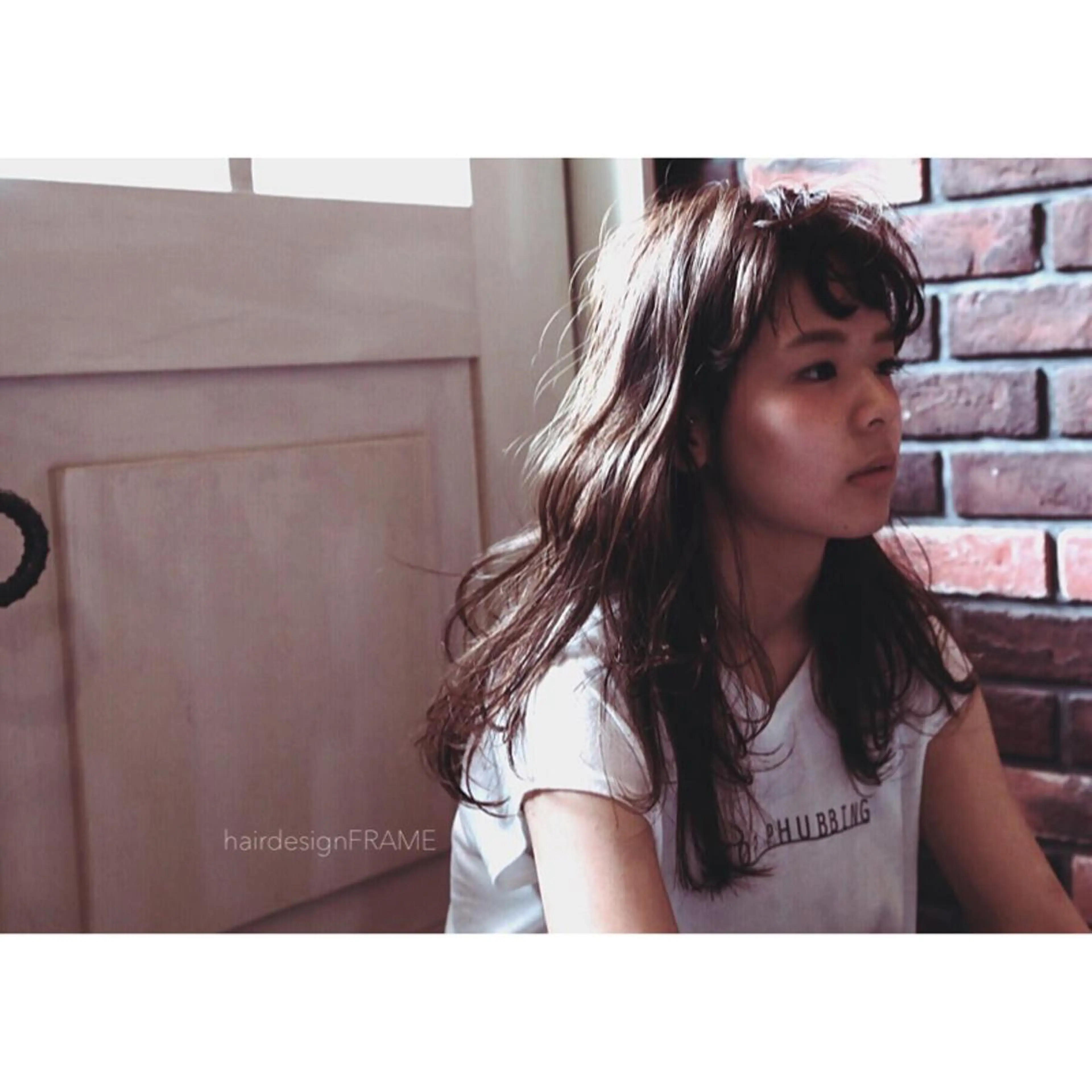 セミロング ロング FRAME所属・FRAME/髪を育 てる/大人デザインのヘアスタイル