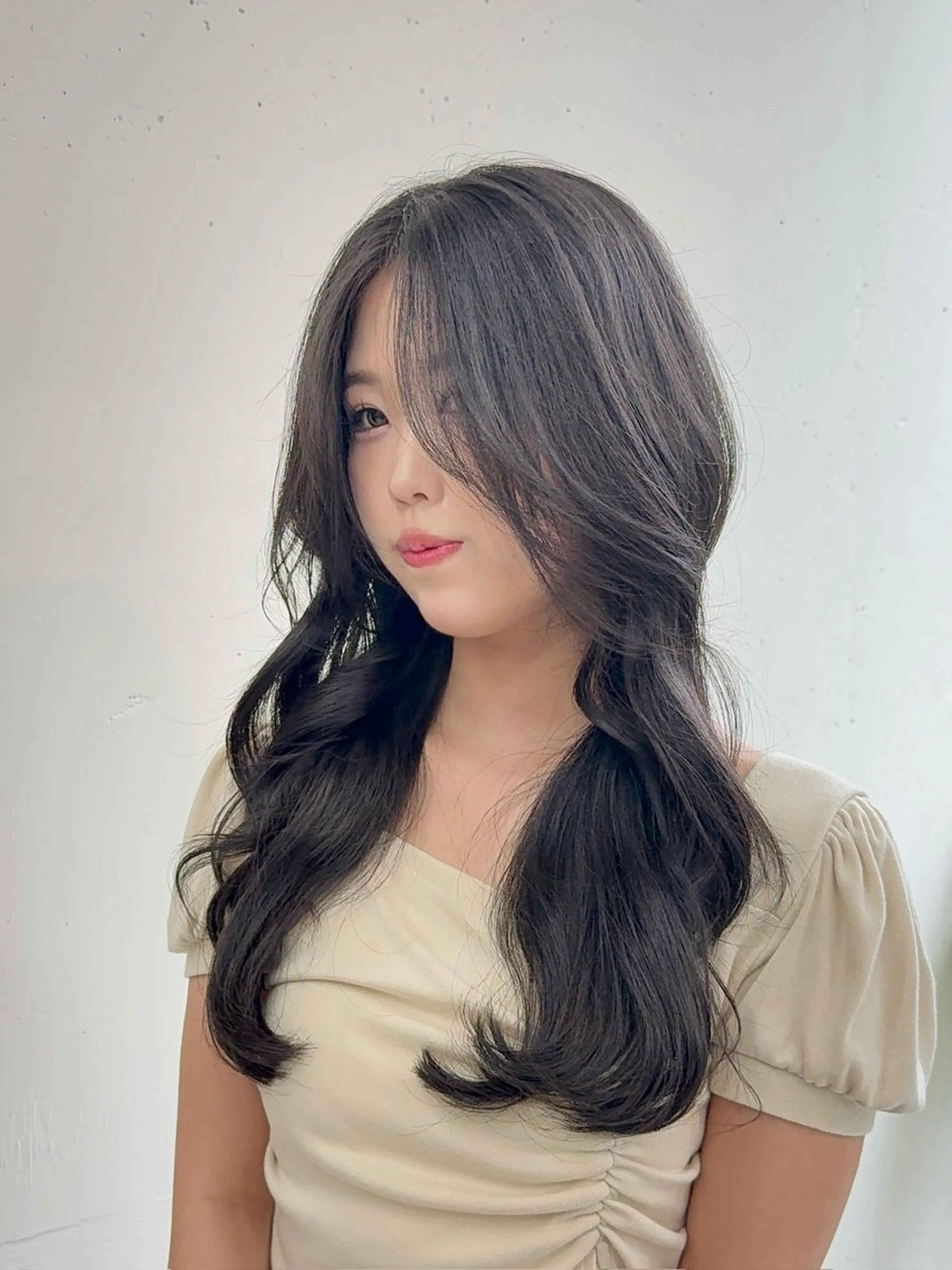 ロング 韓国風ヘア レイヤーカット SHIN HAIR所属・似合わせレイヤー/ TSUKASAのヘアスタイル