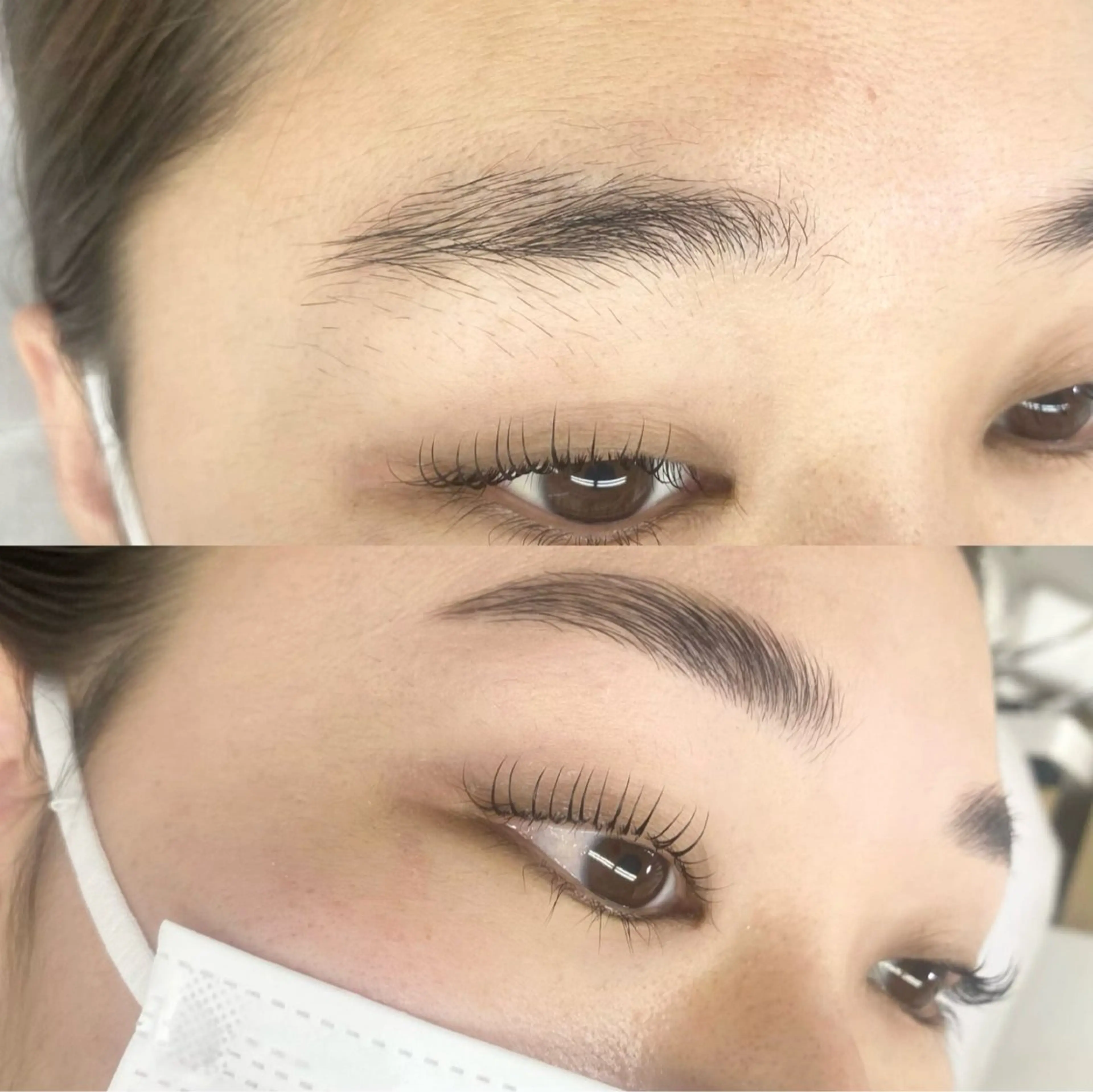 アイブロウ ハリウッドブロウリフト alice tokyo今井★のマツエク・マツパデザイン