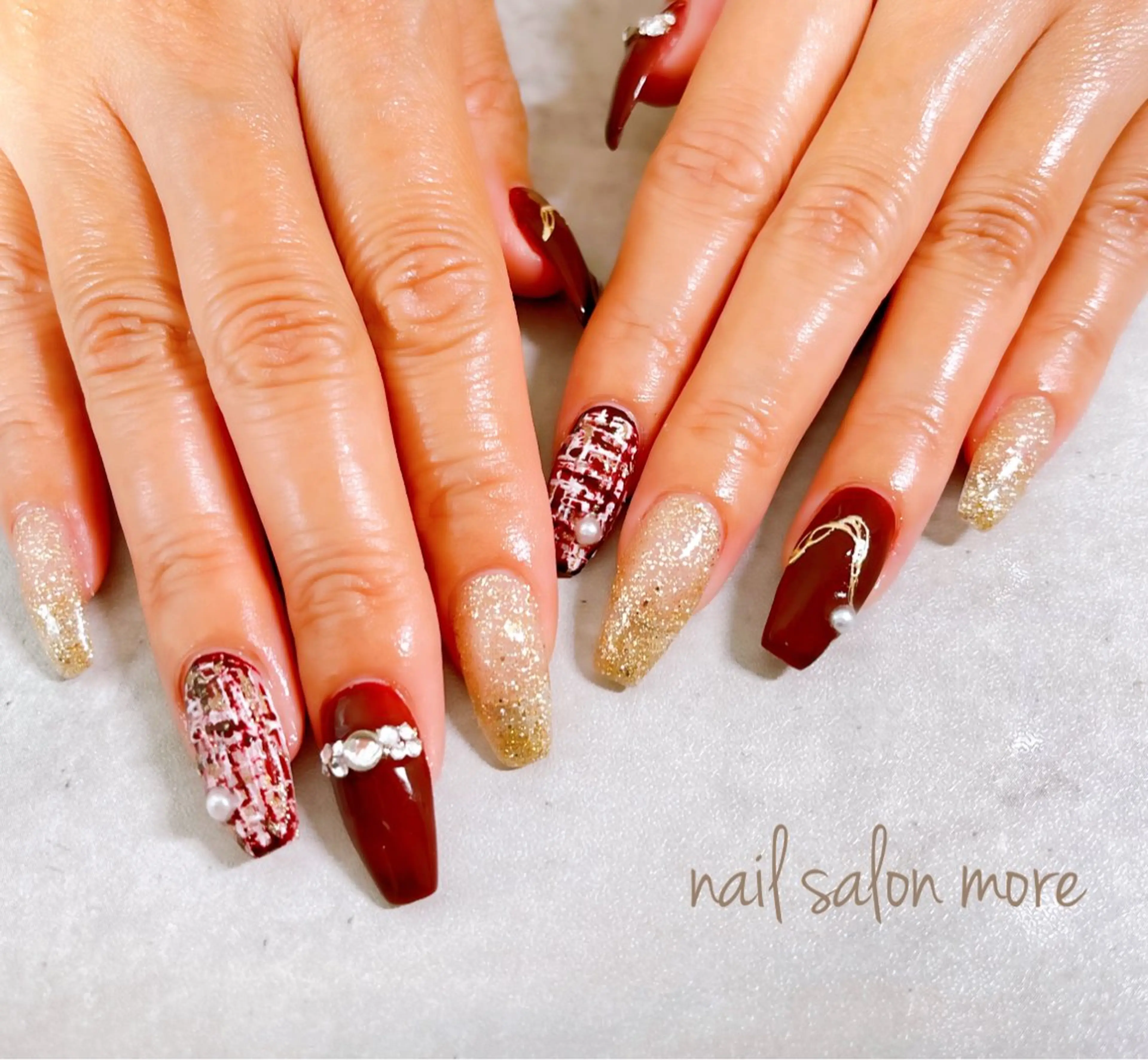 持ち込みネイル💅デザインによって値段が前後致します。お気軽にお問合せください^ ^の写真