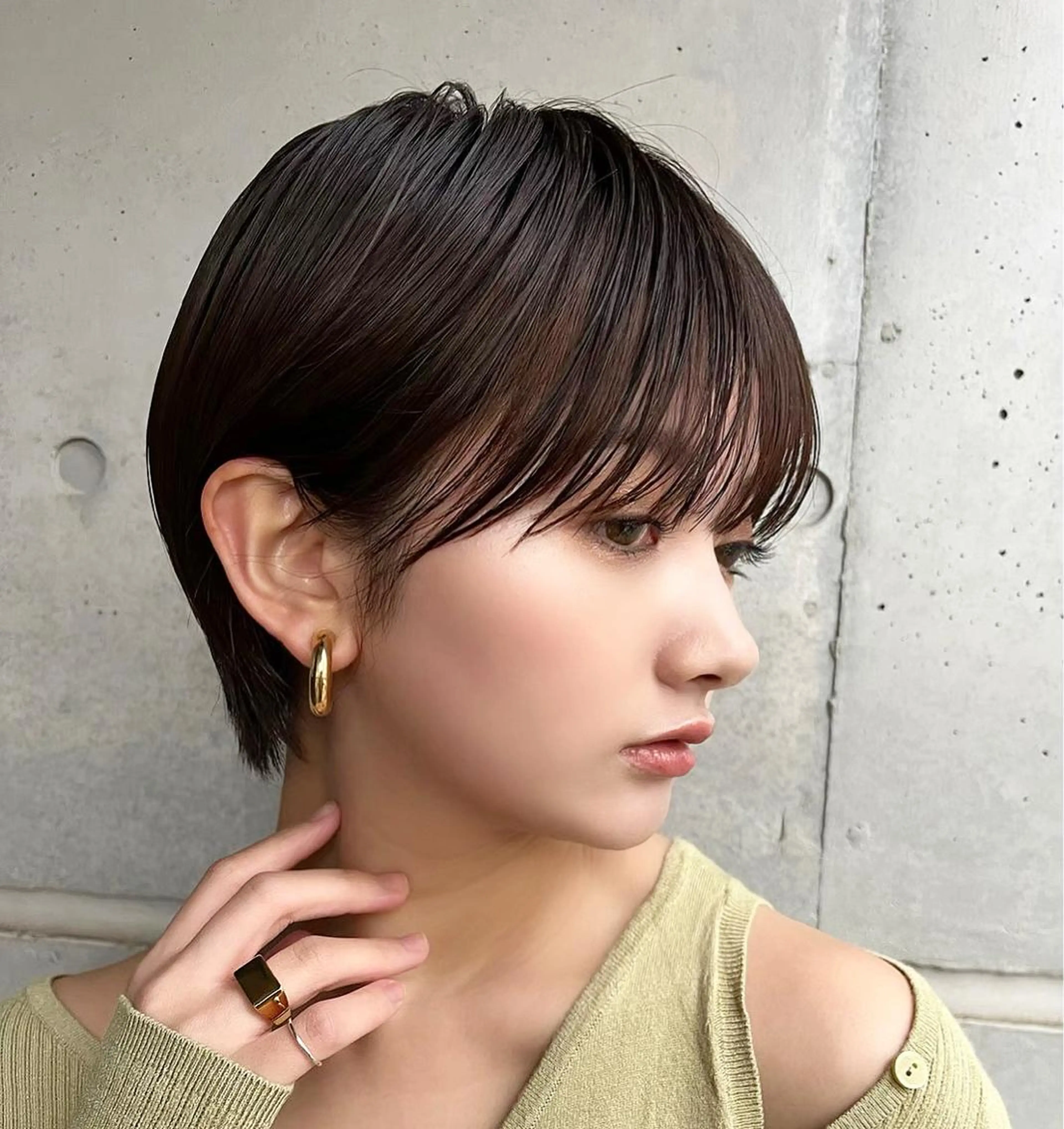 ショート ショートボブ ハンサムショート 丸みショート ボブ くびれヘア mee.浦和店所属・浦和指名率No.1 ショート特化美容師のヘアスタイル