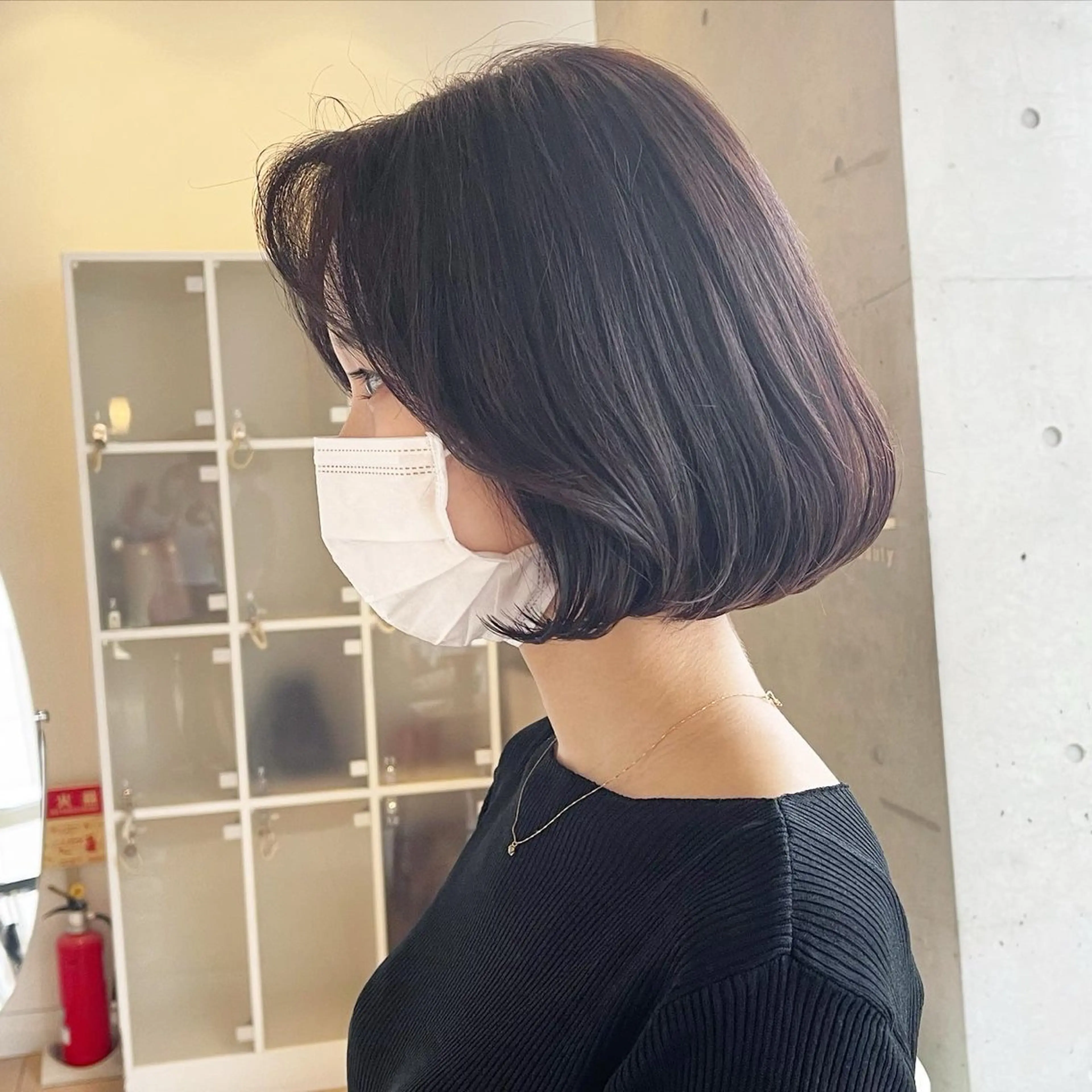 ミディアム 大阪美容室/ 梅田美容室/シモカワのヘアスタイル