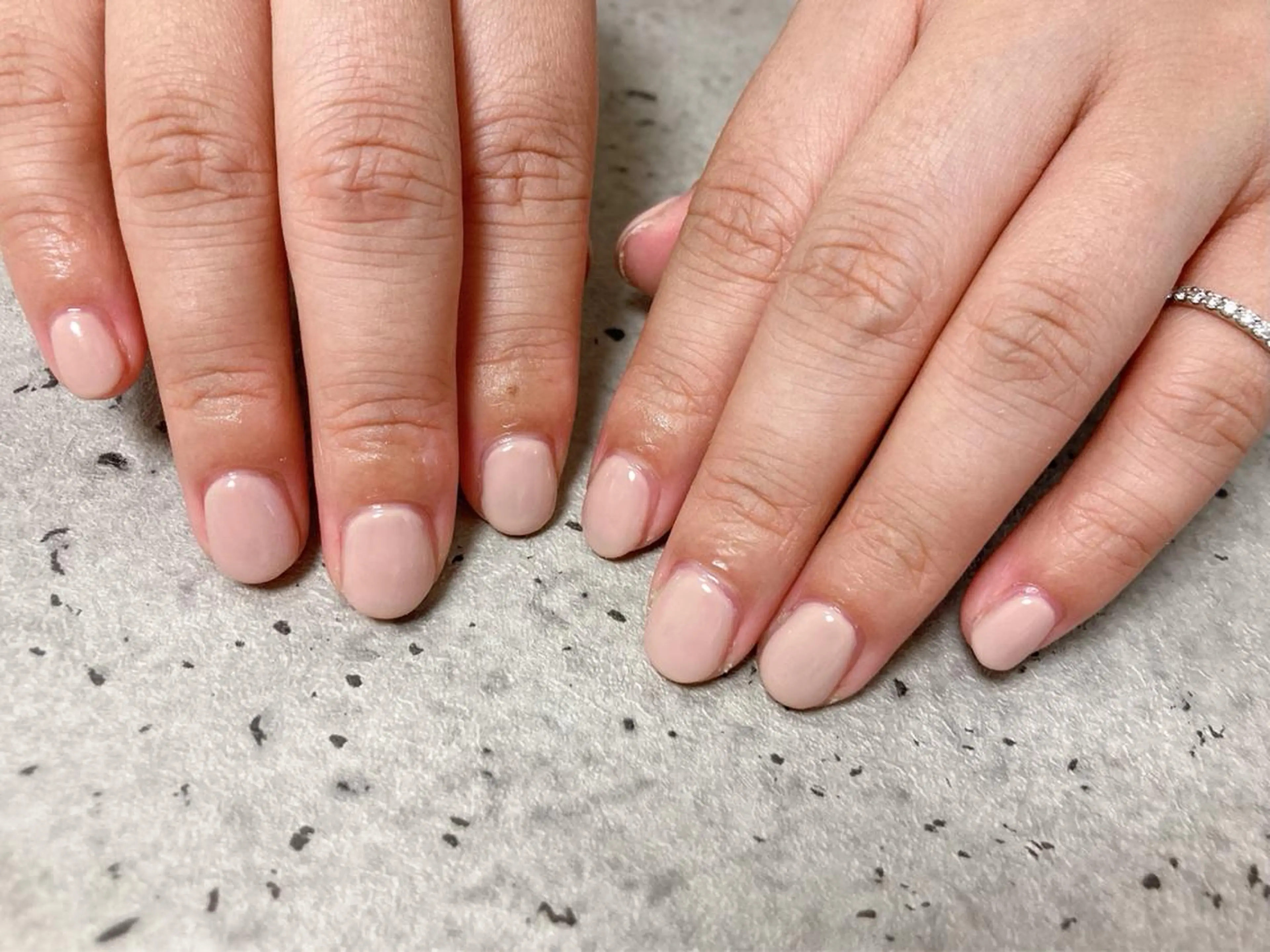 ネイル オフィスネイル ワンカラーネイル ハンドネイル Mogu nail 二子玉川のネイルデザイン