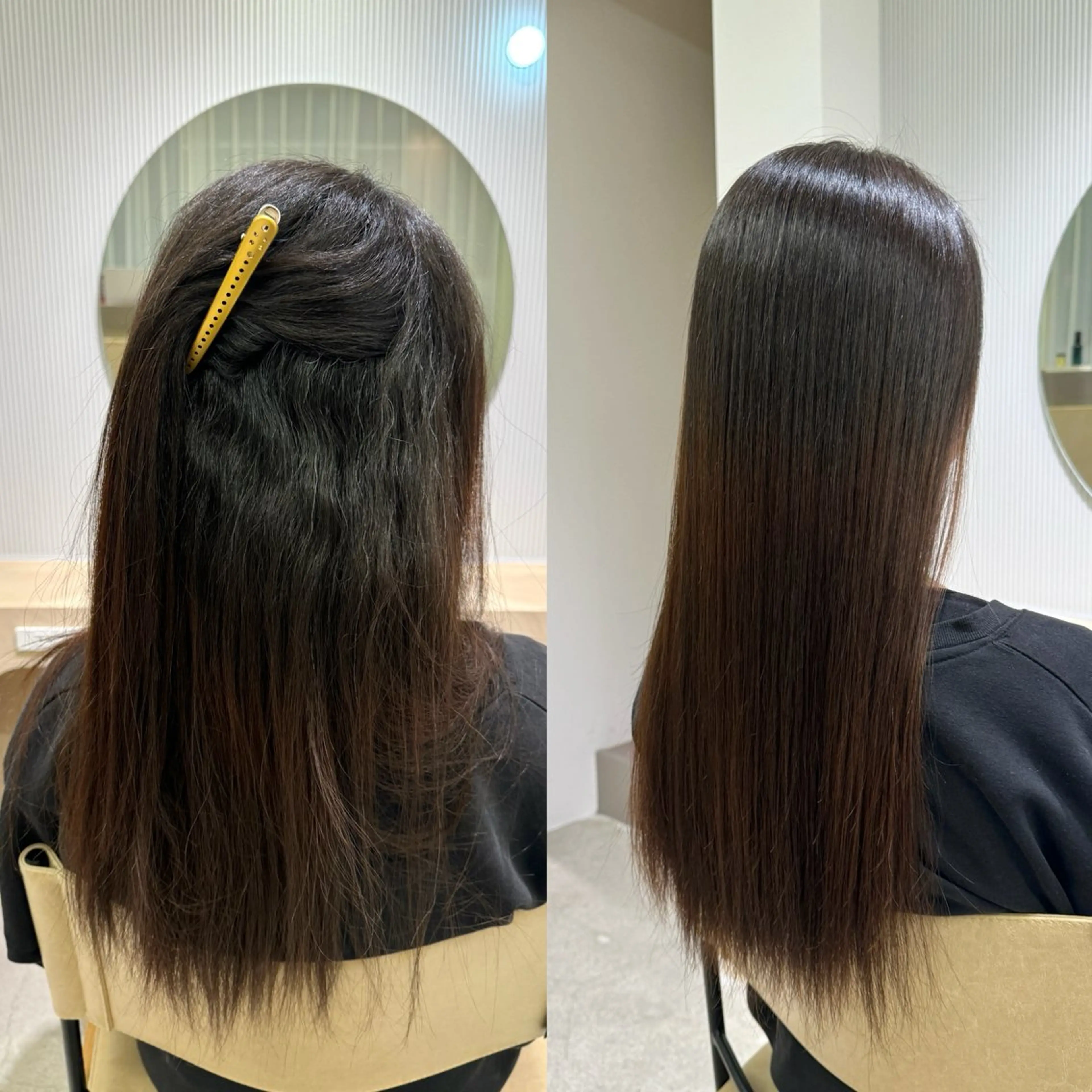 ulu名古屋栄所属・落合しほ/韓国ヘア/ 髪質改善/縮毛矯正のヘアスタイル