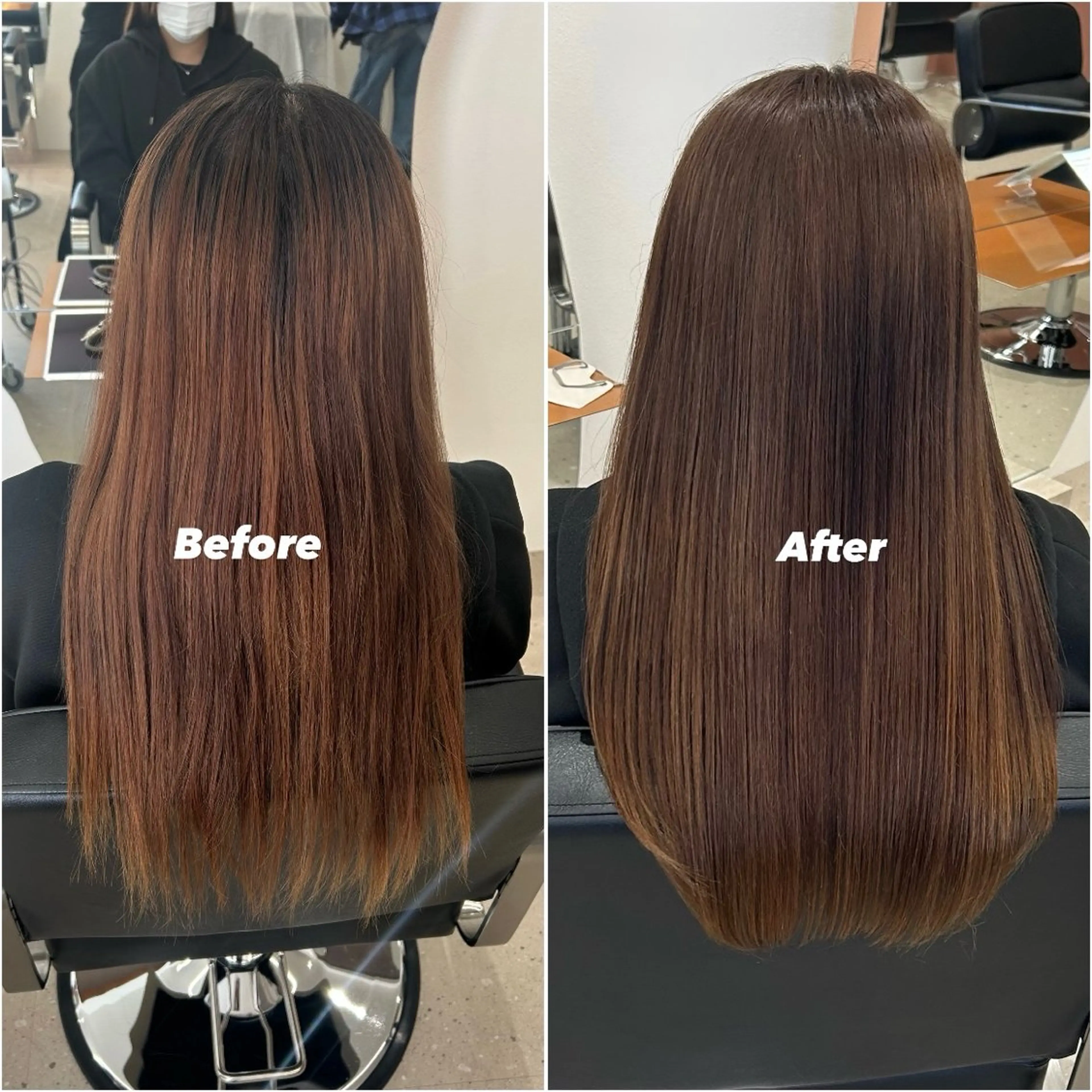 カラー アッシュ 髪質改善／艶髪／ タカハシ セリナのヘアスタイル