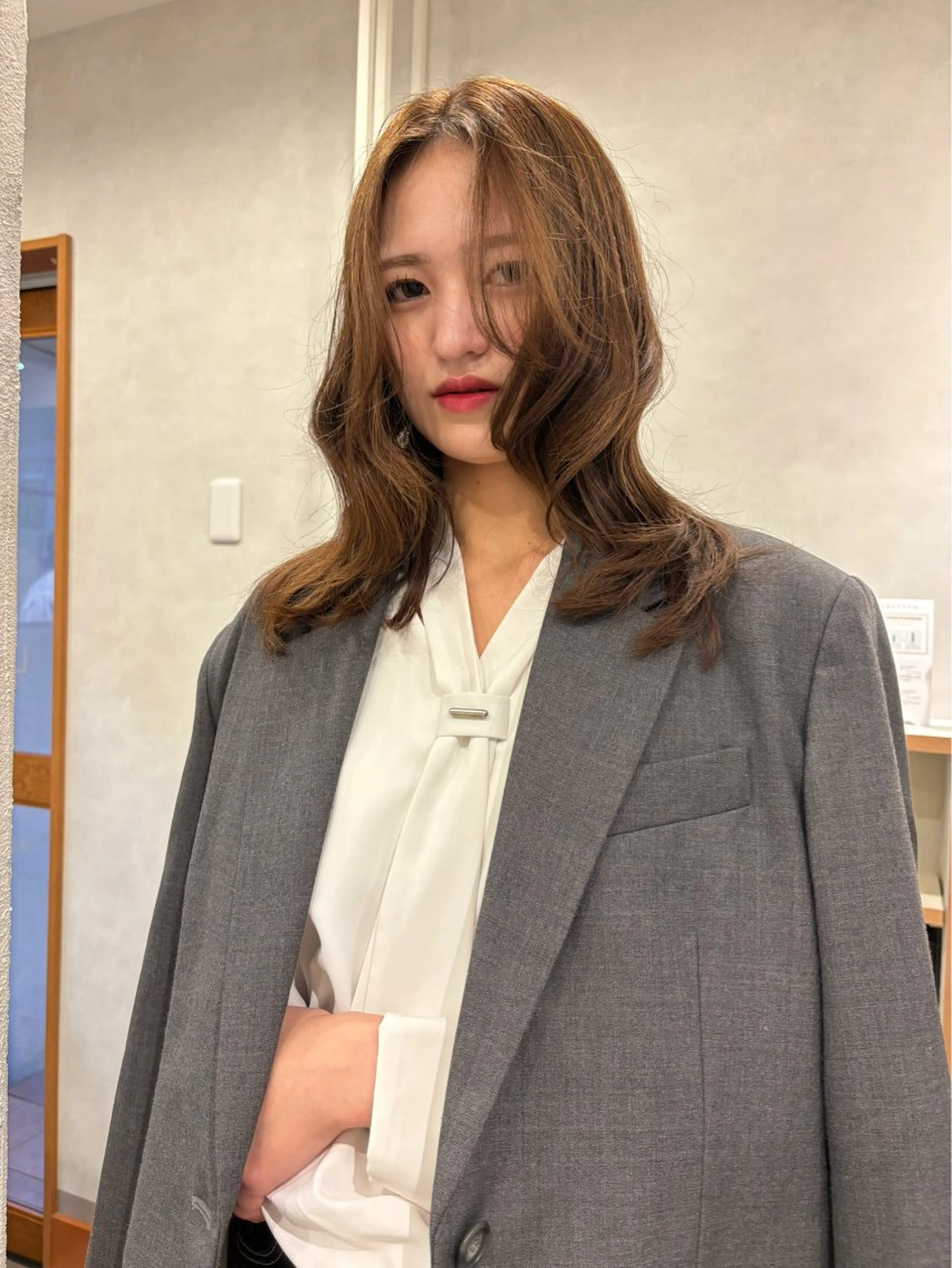 ロング カラー ベージュカラー ヘアカラー LittleGarden所属・リトルガーデン/ yuka🧁‎‎のヘアスタイル