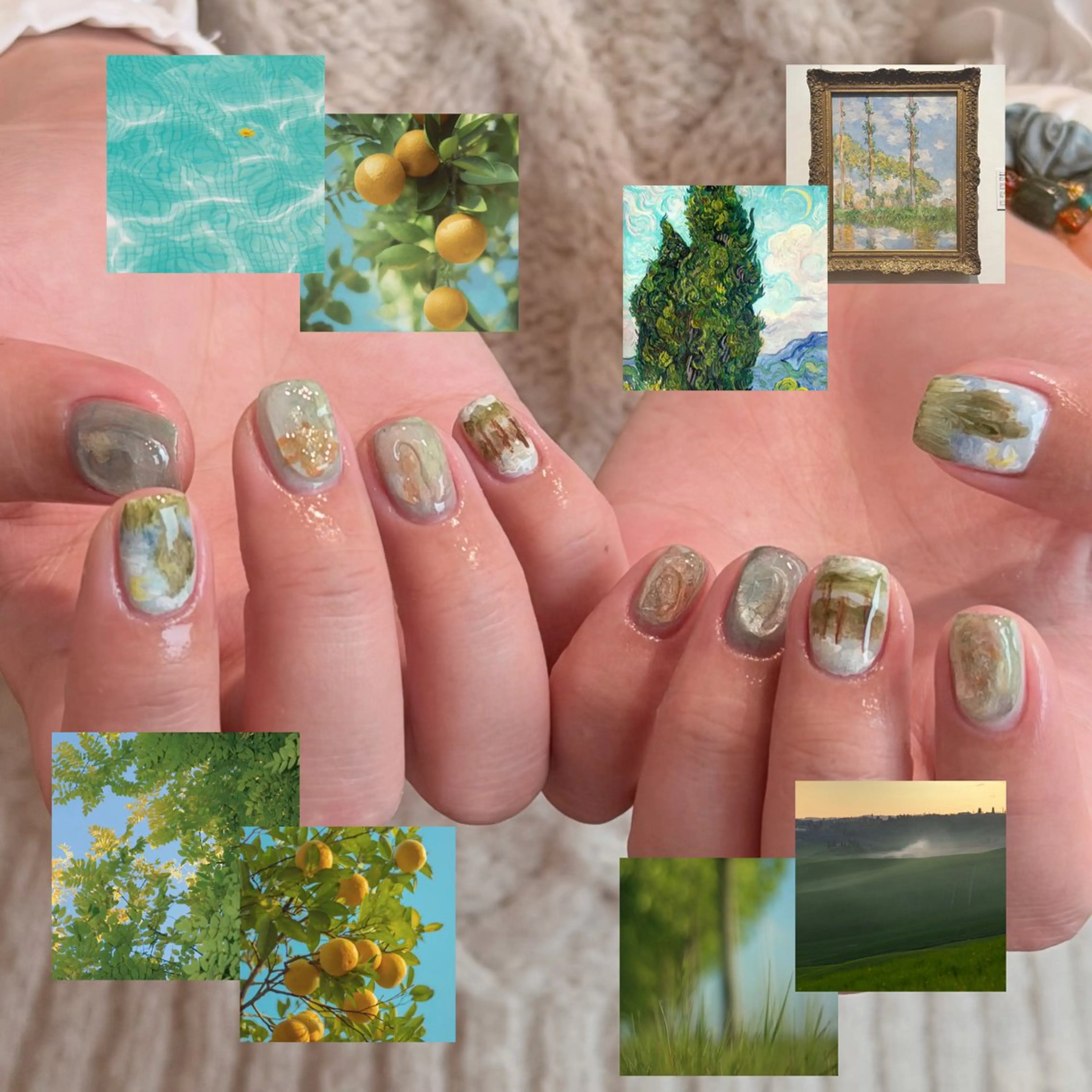 ネイル ハンドネイル 🎀 Hiyubi._.nail 🫧所属・🎀フェイ フェイ🫧💗のネイルデザイン