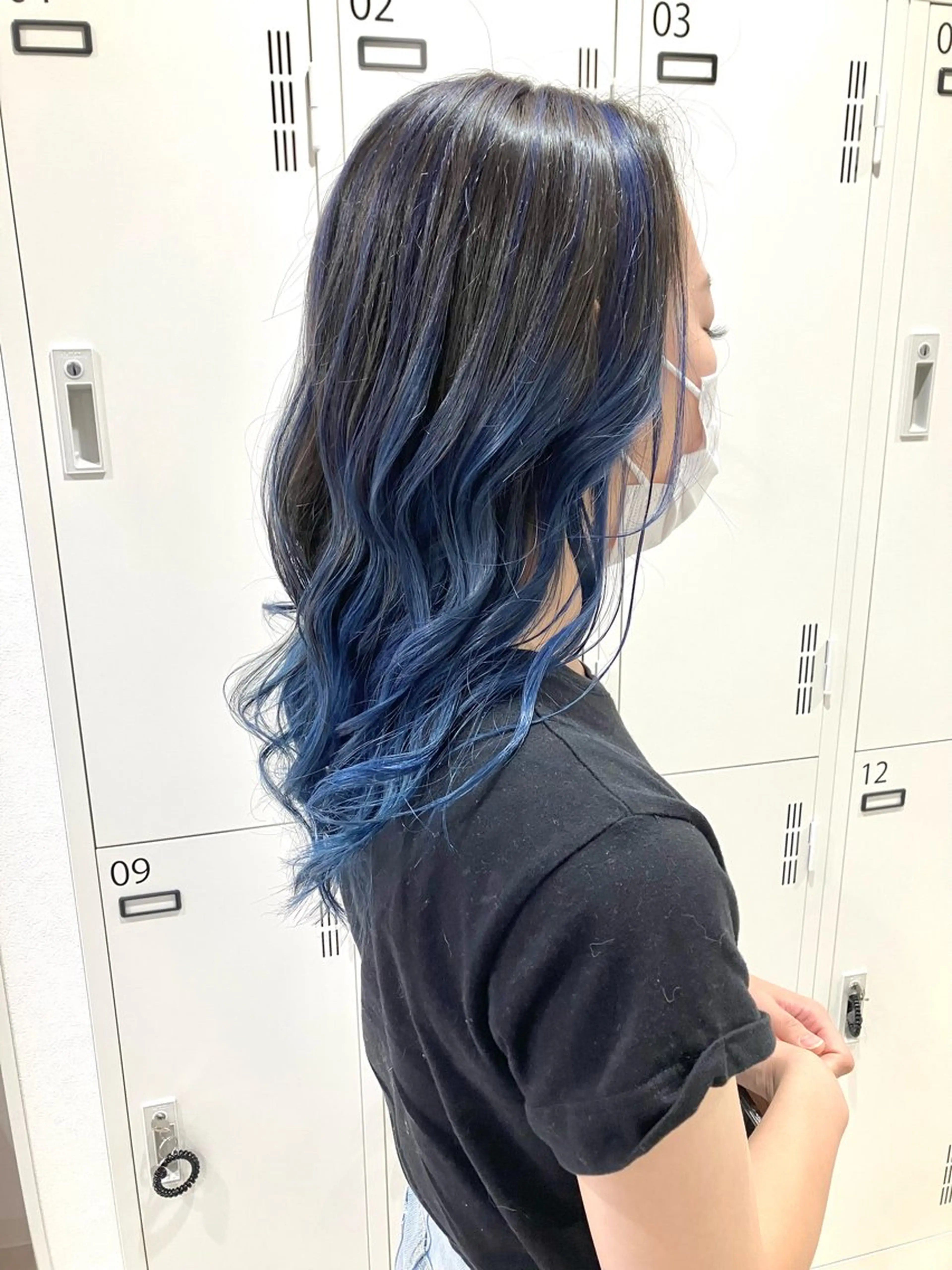 ロング カラー ヘアカラー Re:st所属・Miyavi/カラー ショートボブのヘアスタイル