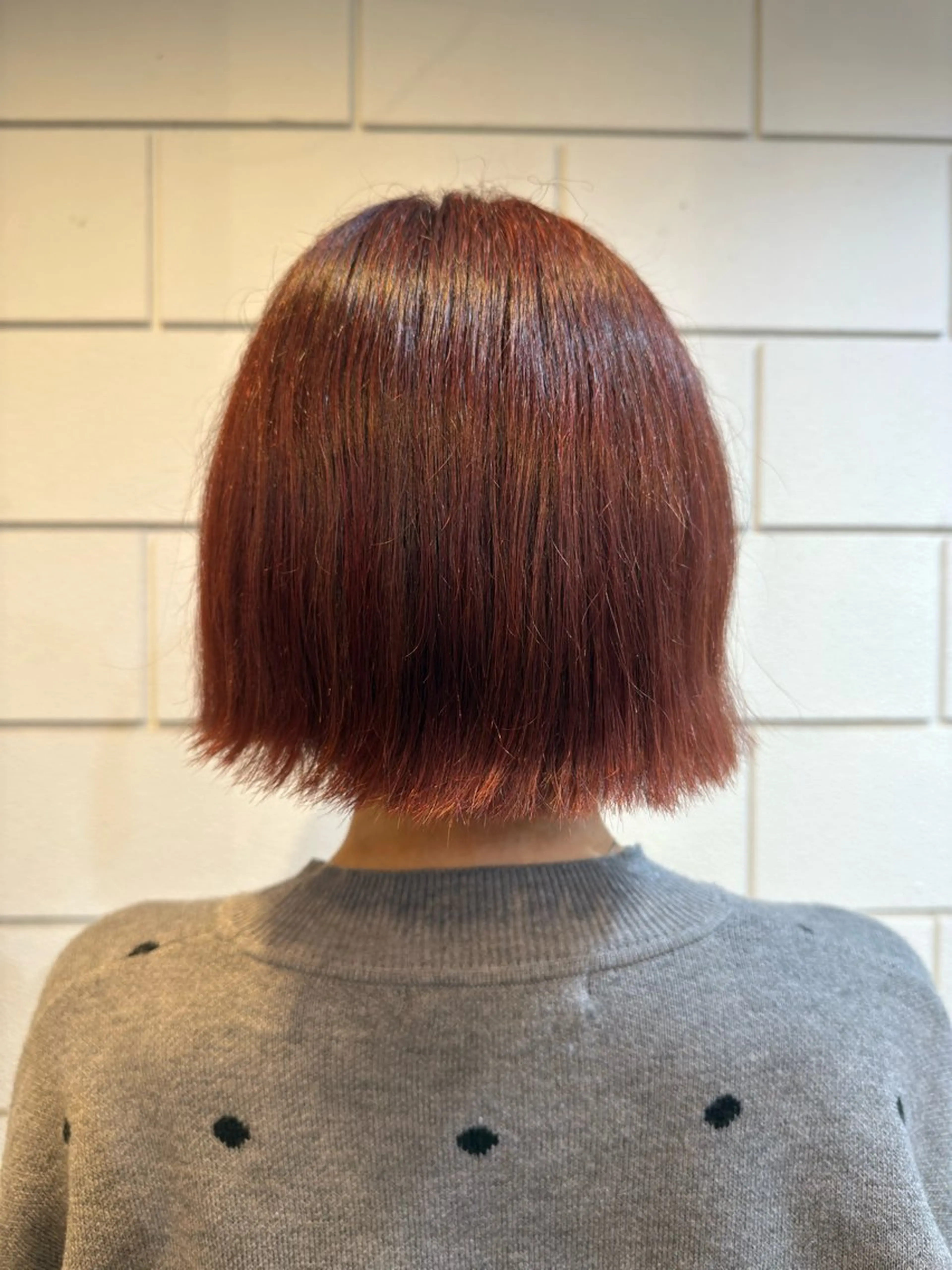 カラー ハセガワ マヒロのヘアスタイル