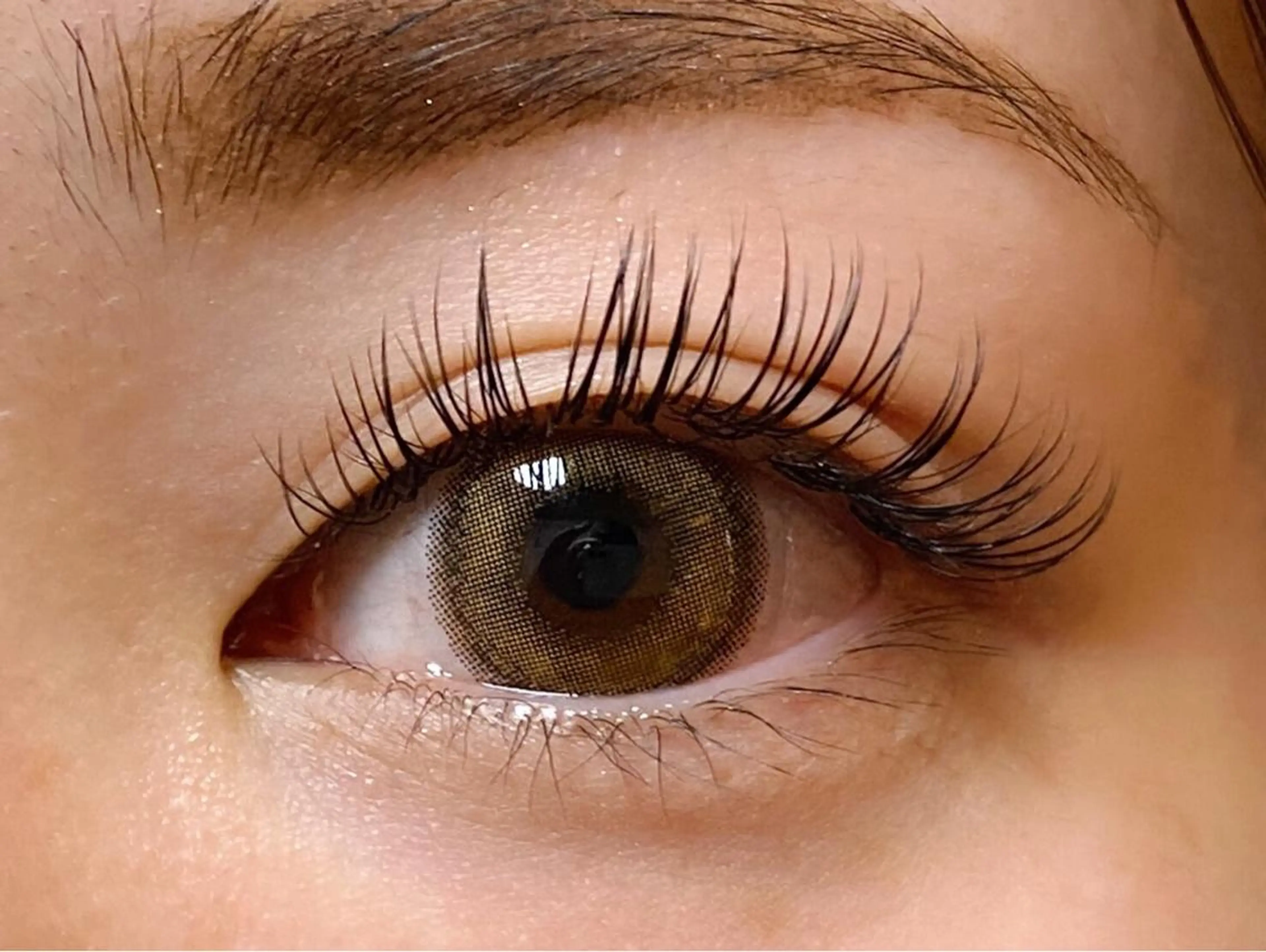 【フラットラッシュ 120本 オフ込み】5700円 ブラウンに変更+500円で可能の写真