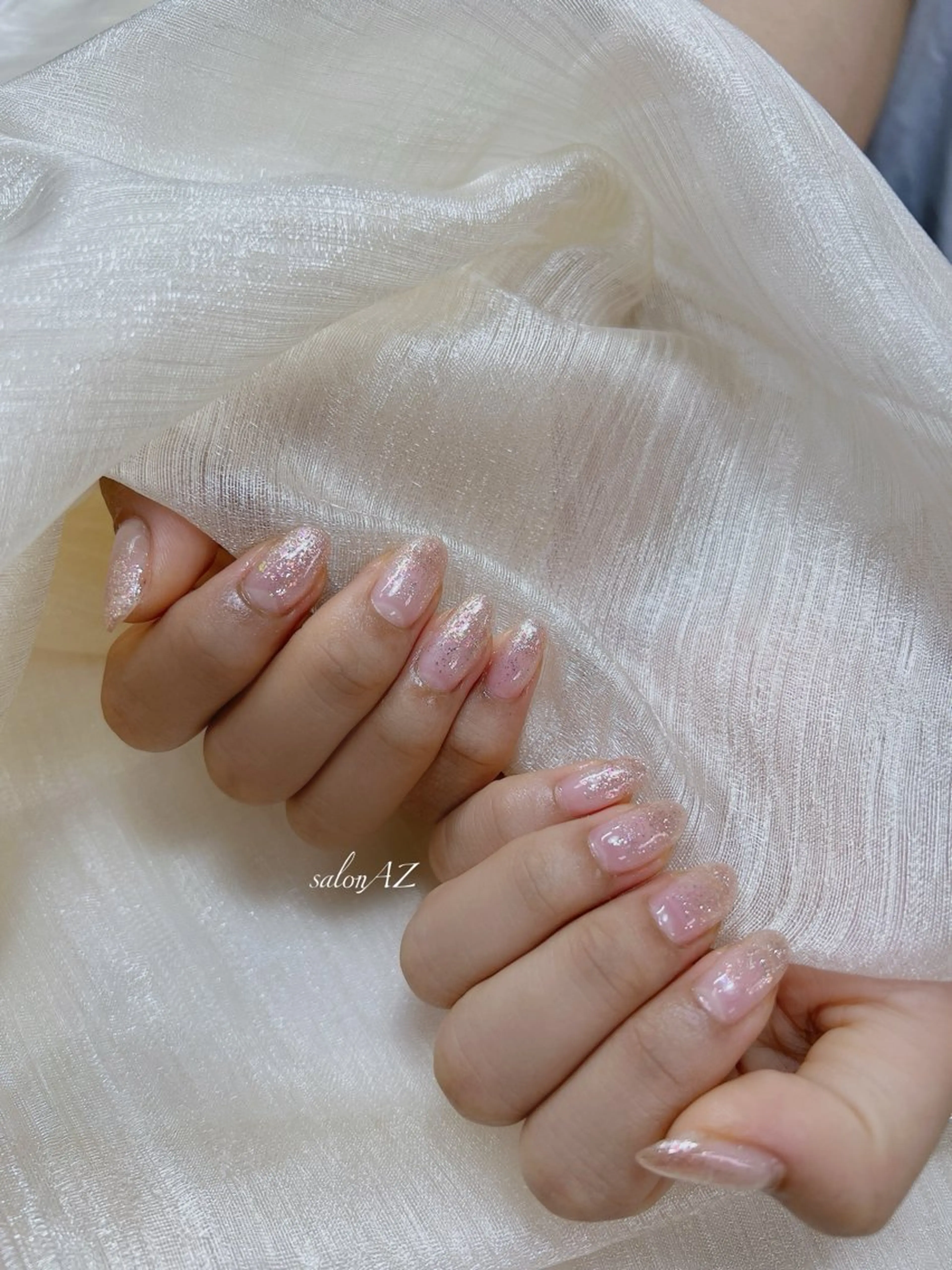 ネイル ラメ(グリッター) ラメグラデーション salon AZのネイルデザイン
