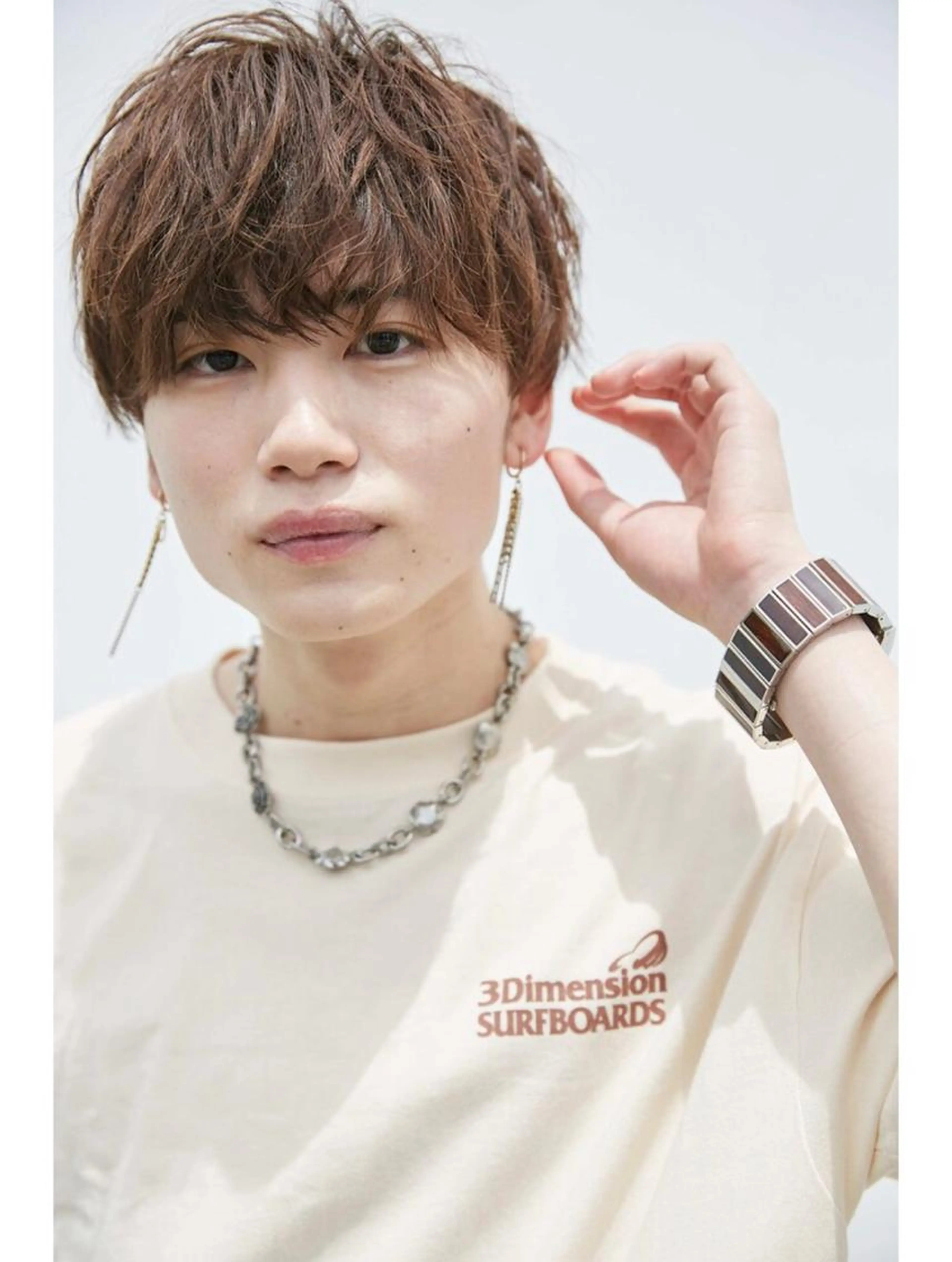 メンズカット＋カラーの写真