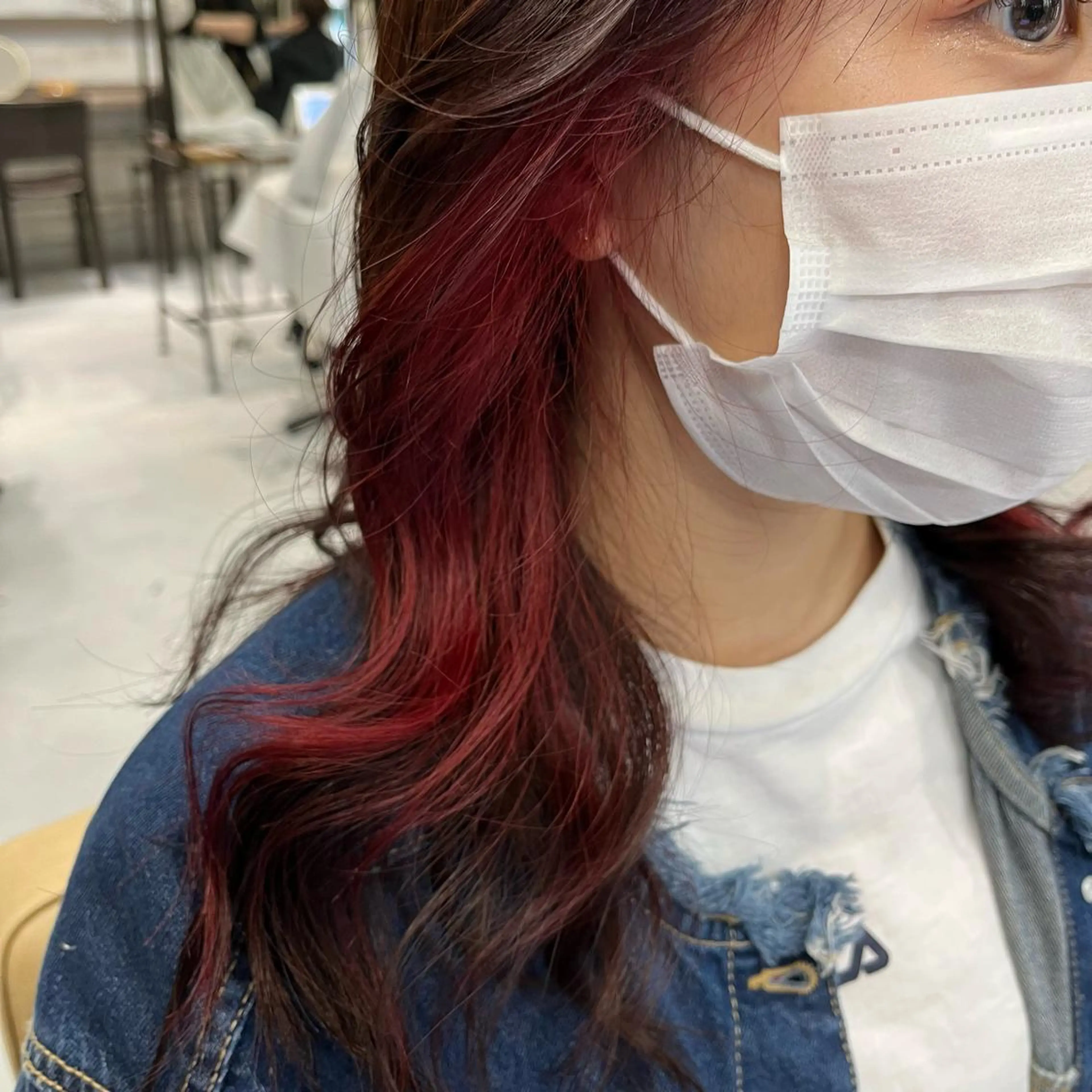 ロング ヘアカラー ELEN 新百合ヶ丘のヘアスタイル