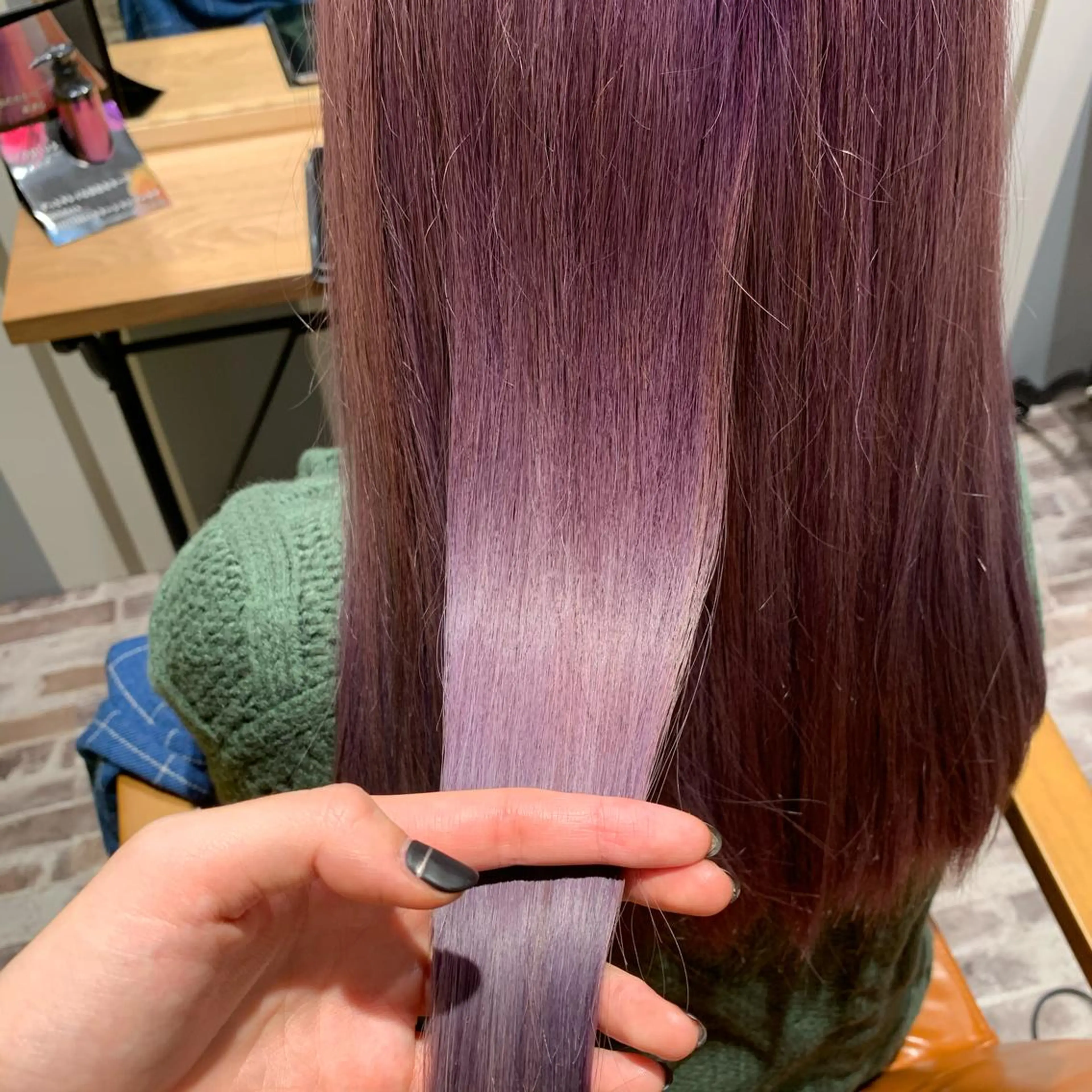 ロング カラー 美容室moon所属・韓国スタイル🇰🇷 annaのヘアスタイル