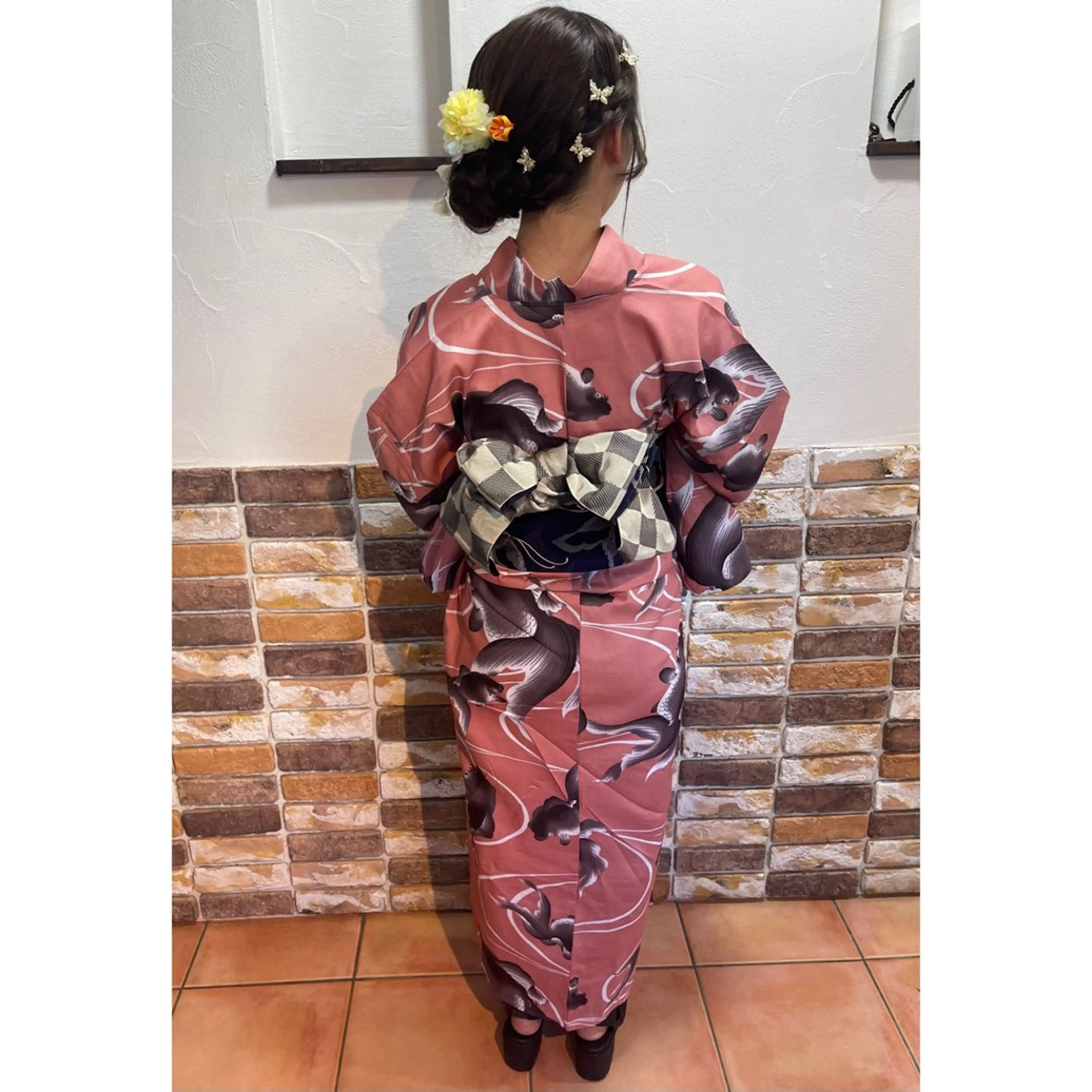 ロング カラー ヘアアレンジ 宮川 莉央のその他イメージ