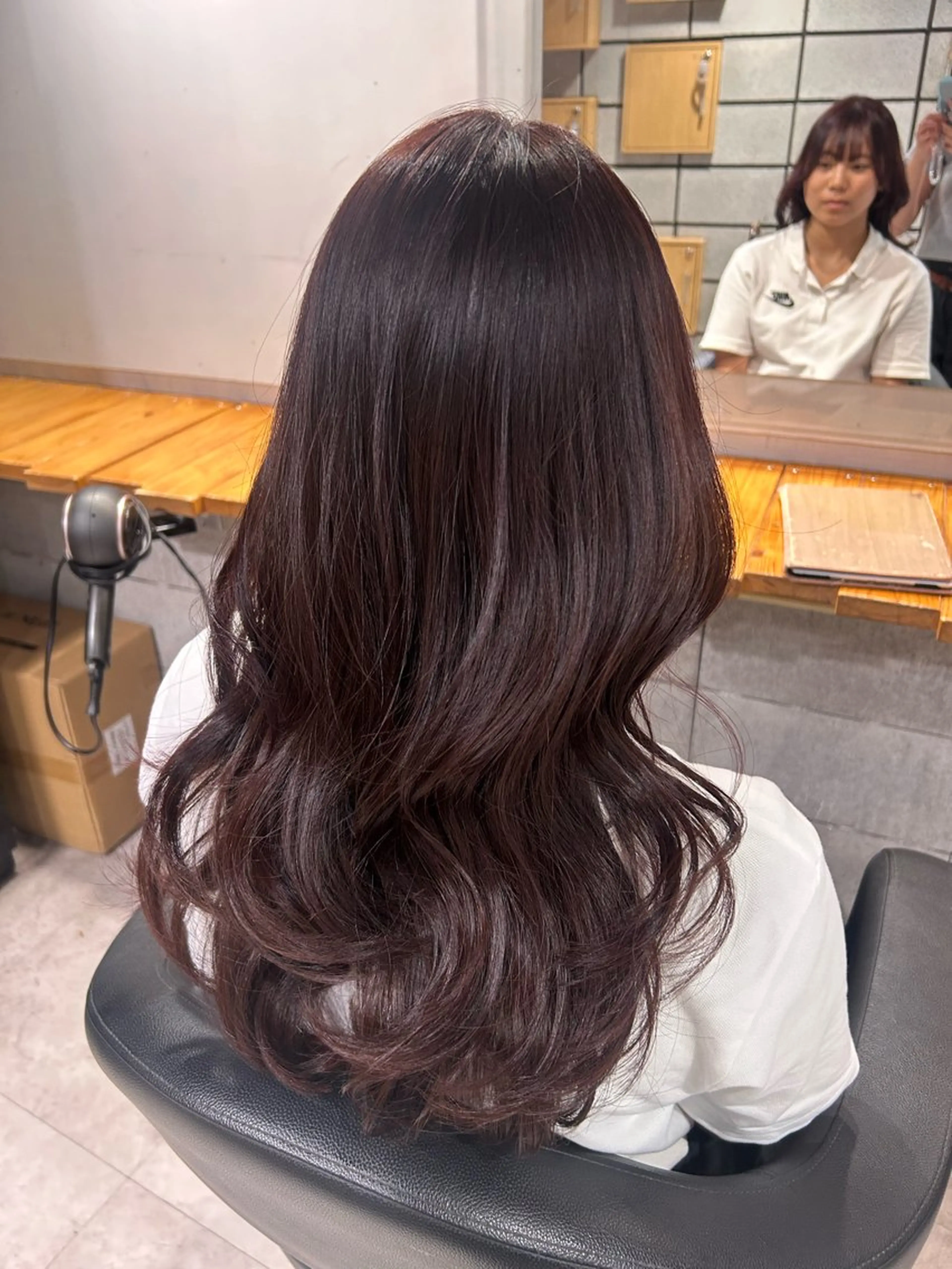 ロング カット ヘアカラー ヘッドスパ 韓国Style♡ Nanami🇰🇷のヘアスタイル