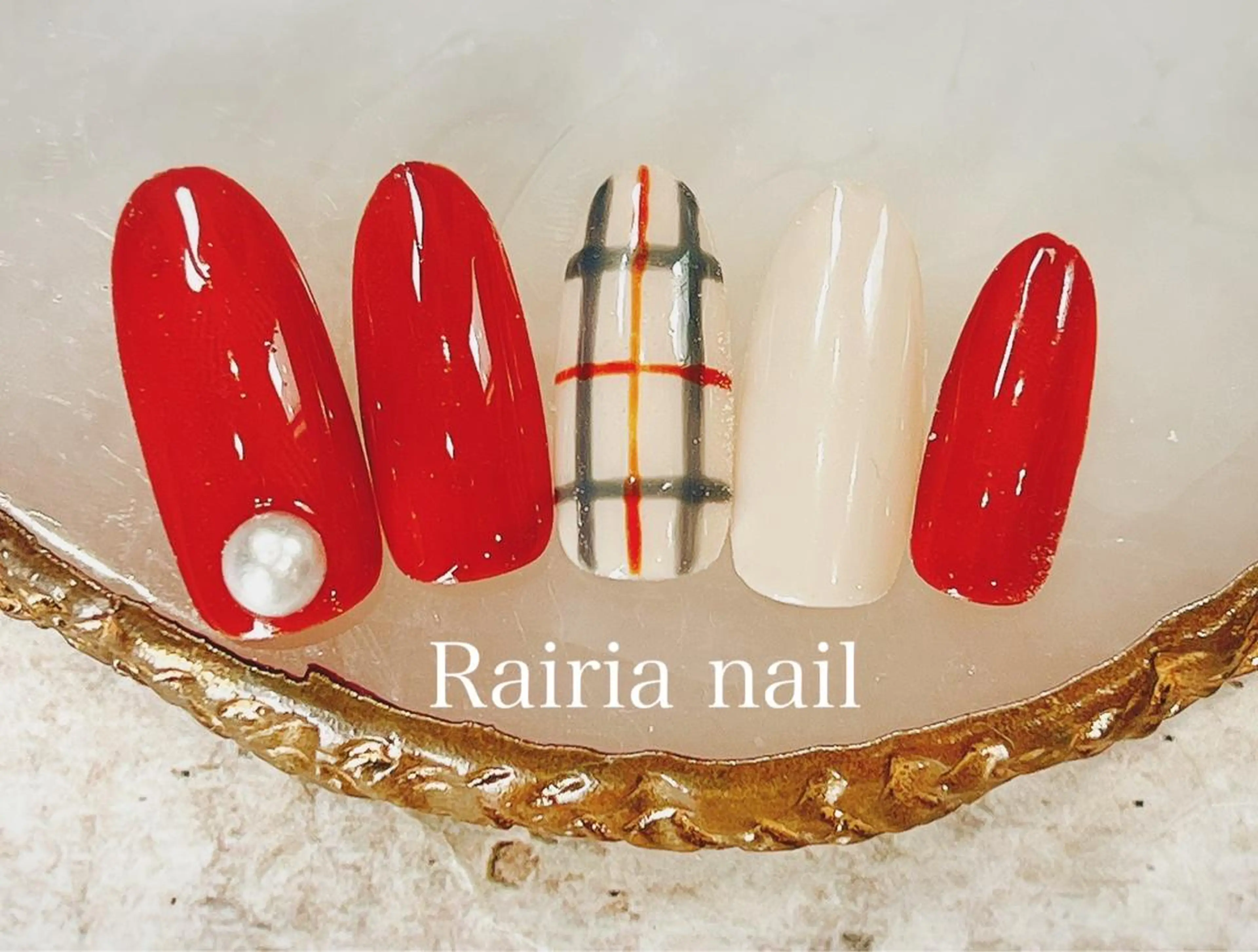 ネイル アートネイル カジュアル フットネイル ジェルネイル キラキラネイル Rairia nail本八幡店のネイルデザイン