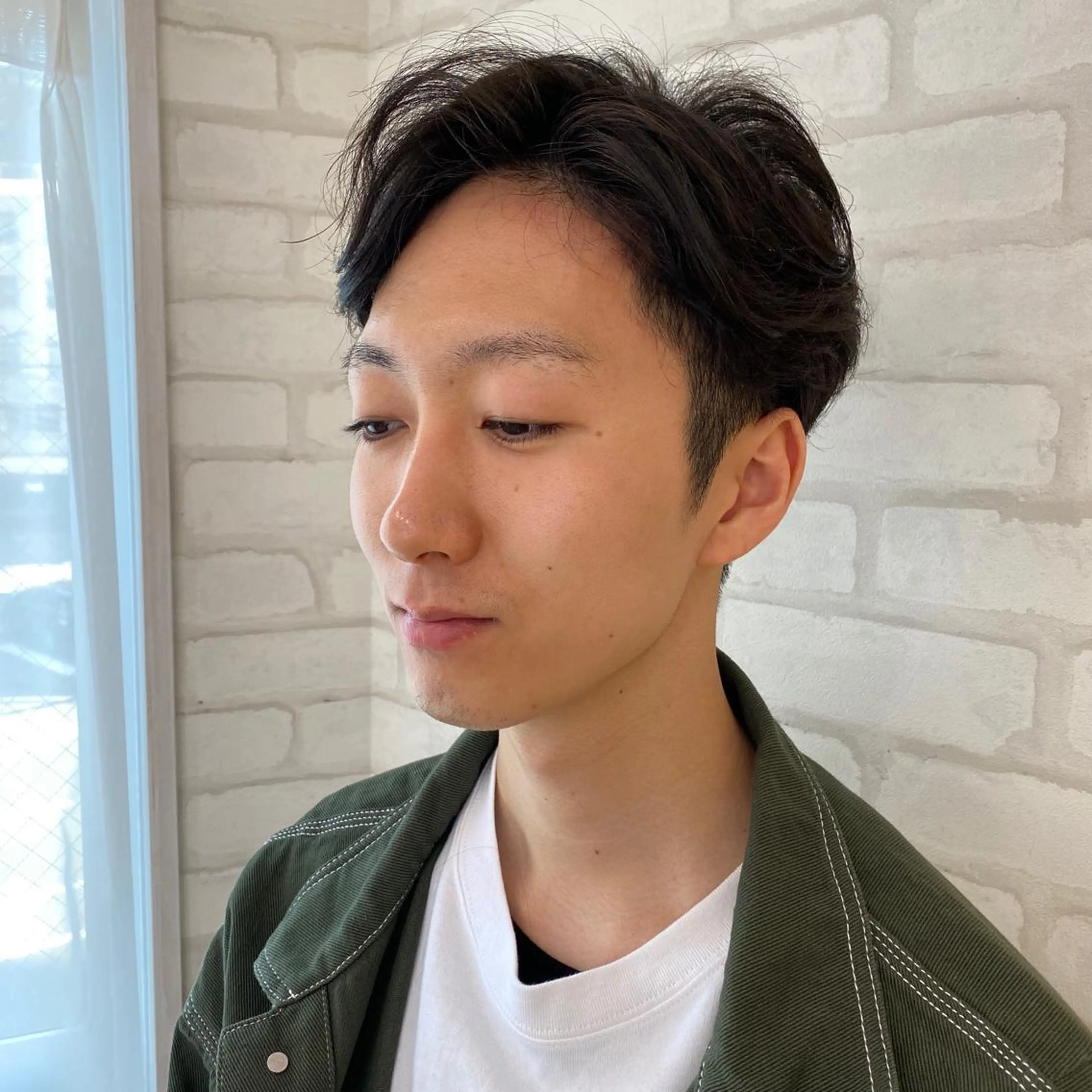 ショート パーマ メンズ abilita AZUSAのヘアスタイル