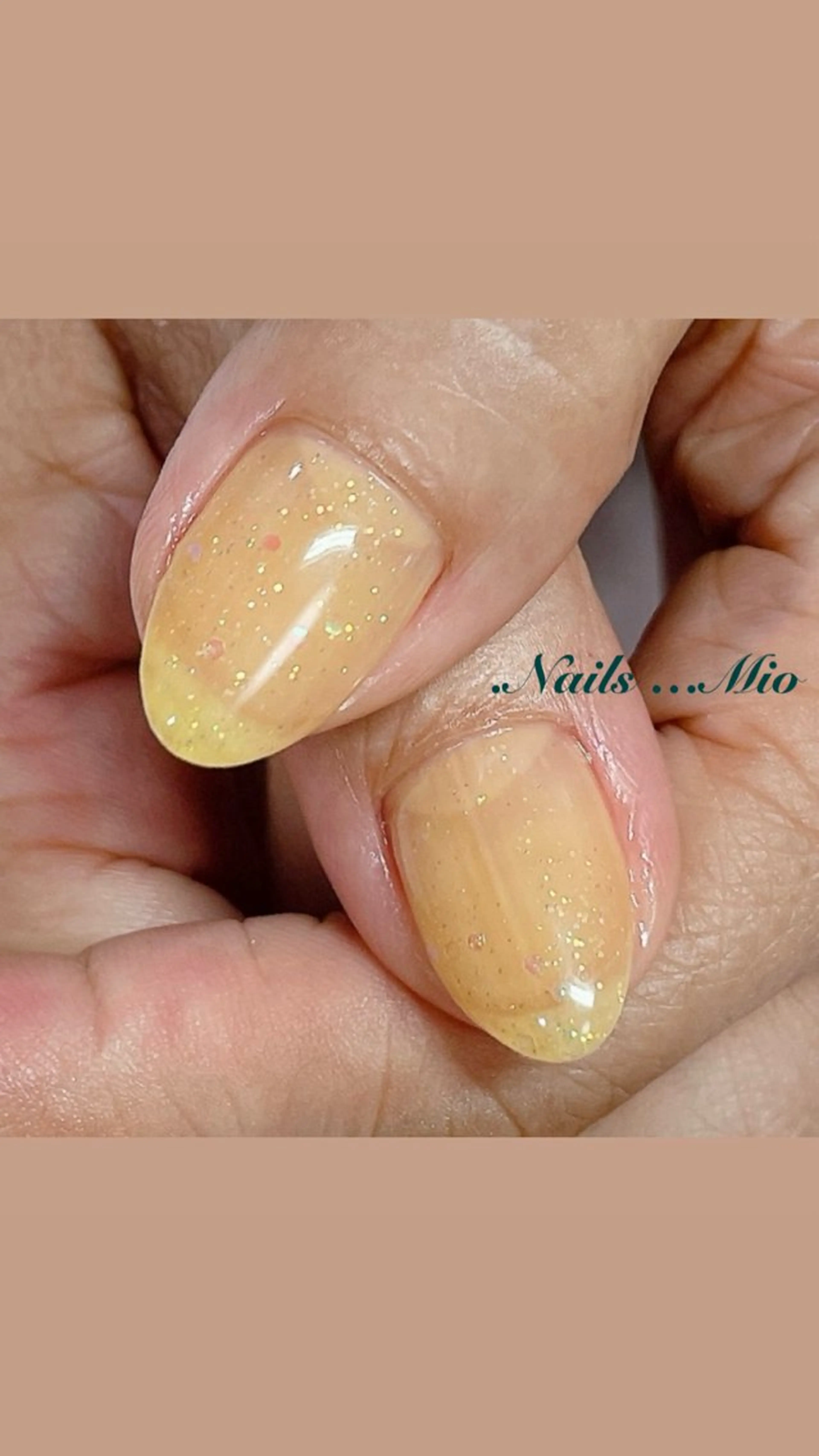 ネイル ジェルネイル ワンカラーネイル .Nails Mio 赤羽西ネイルサロンのネイルデザイン