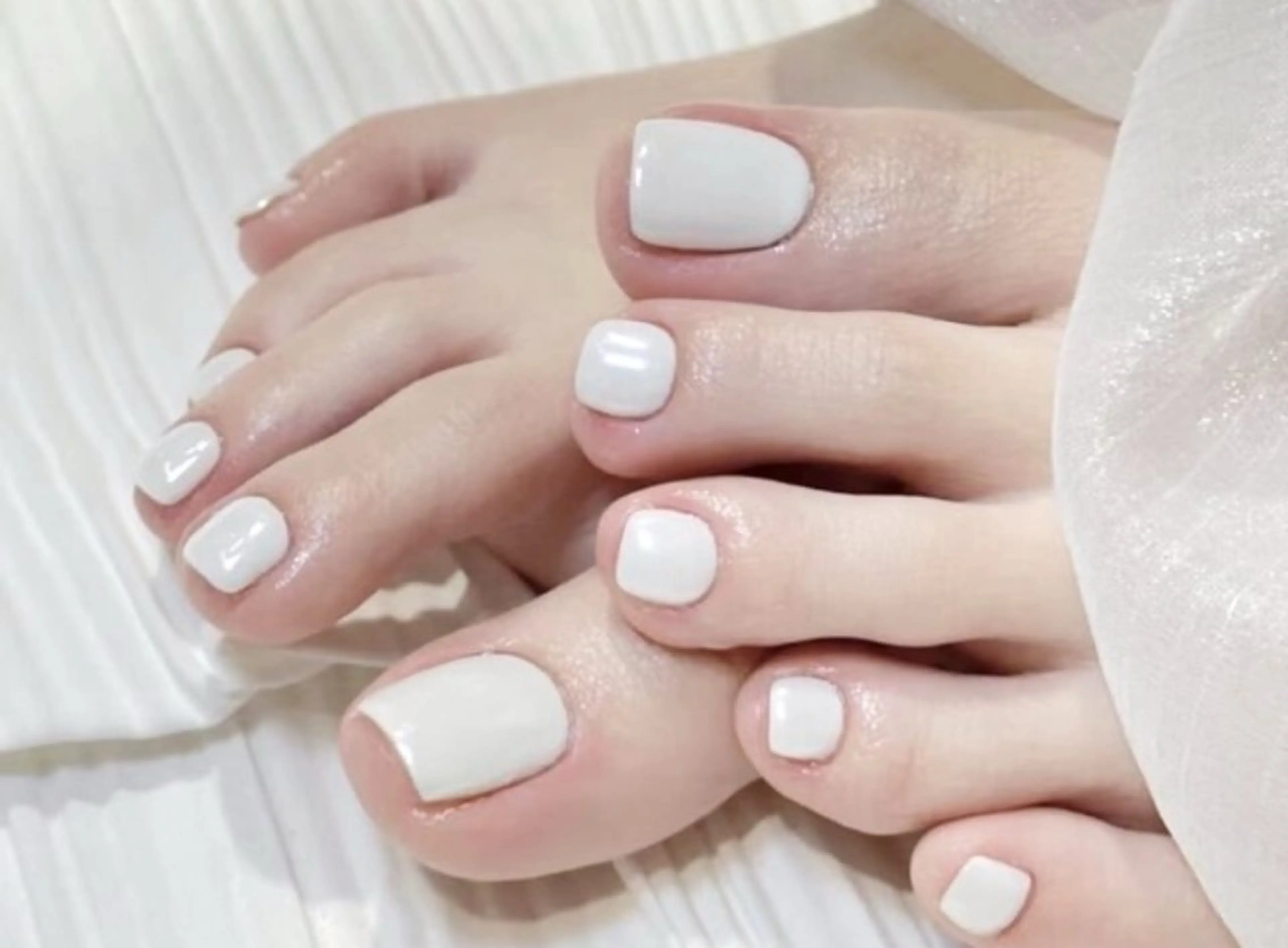 🍒全員！【フットネイル🍑人気アート定額ジェルネイル￥5980～】の写真