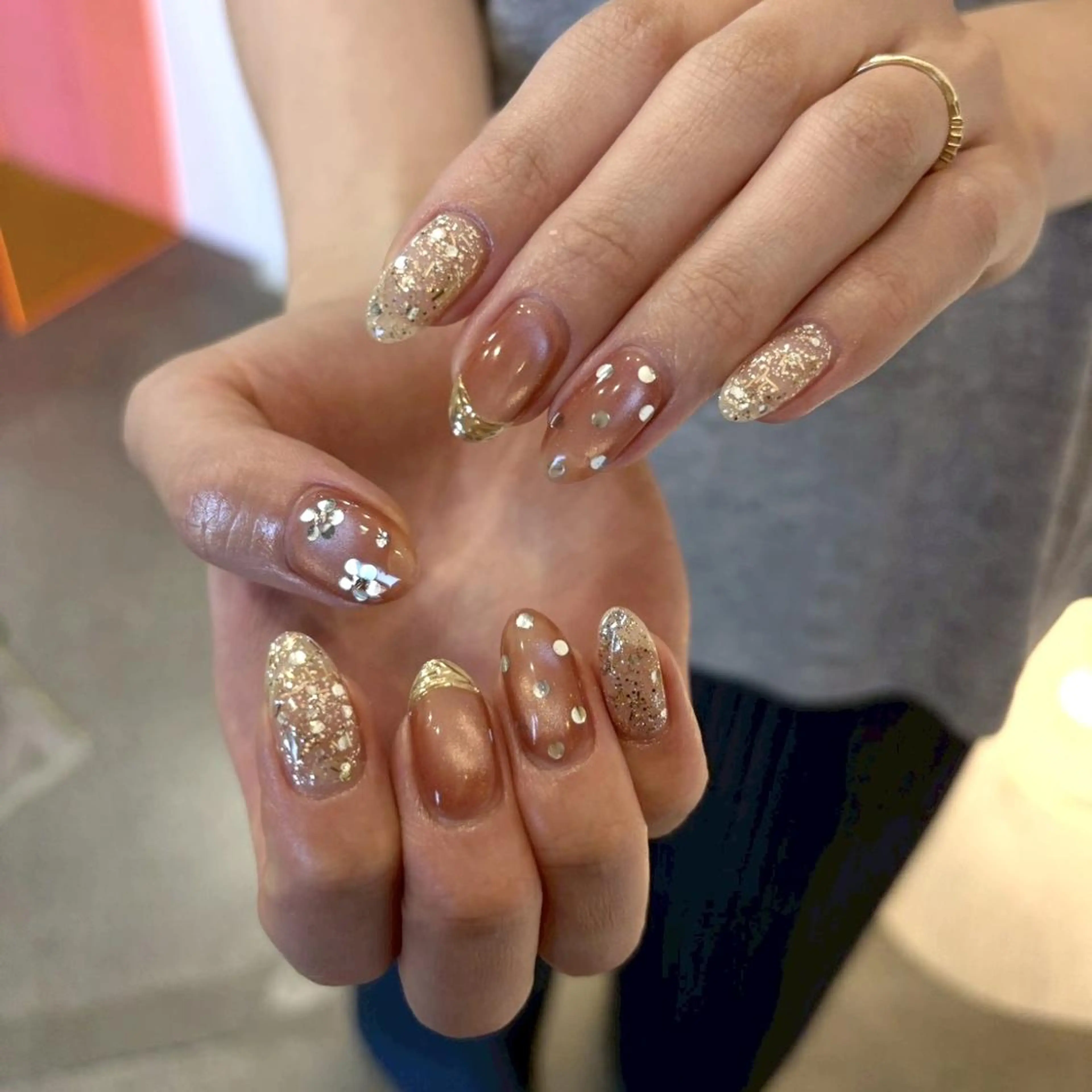 ネイル アートネイル whitepaper 🎀airiのネイルデザイン