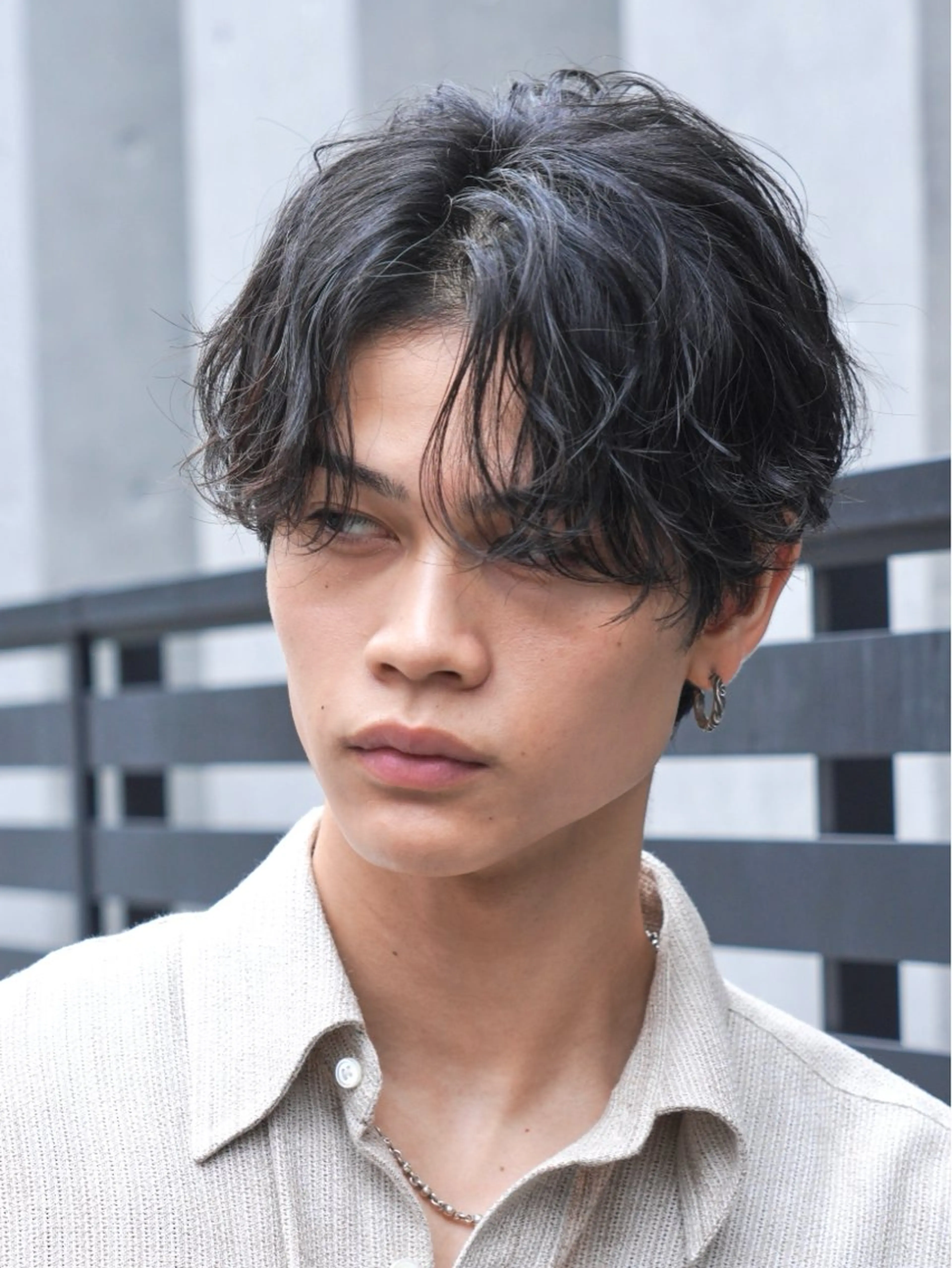 パーマ メンズ ゆきえ🤍 fifth/パーマ‪のヘアスタイル