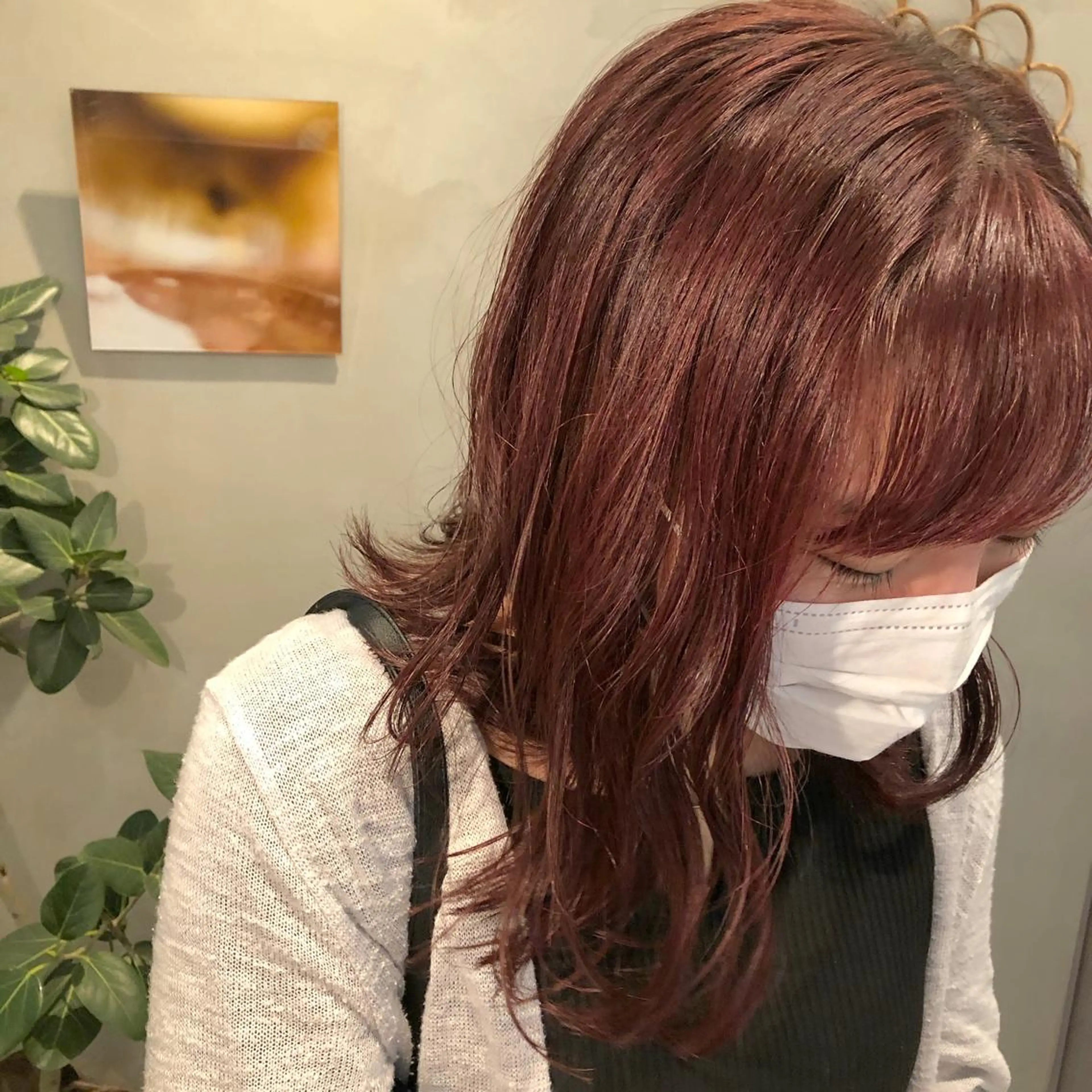 ミディアム 幸喜 美咲のヘアスタイル