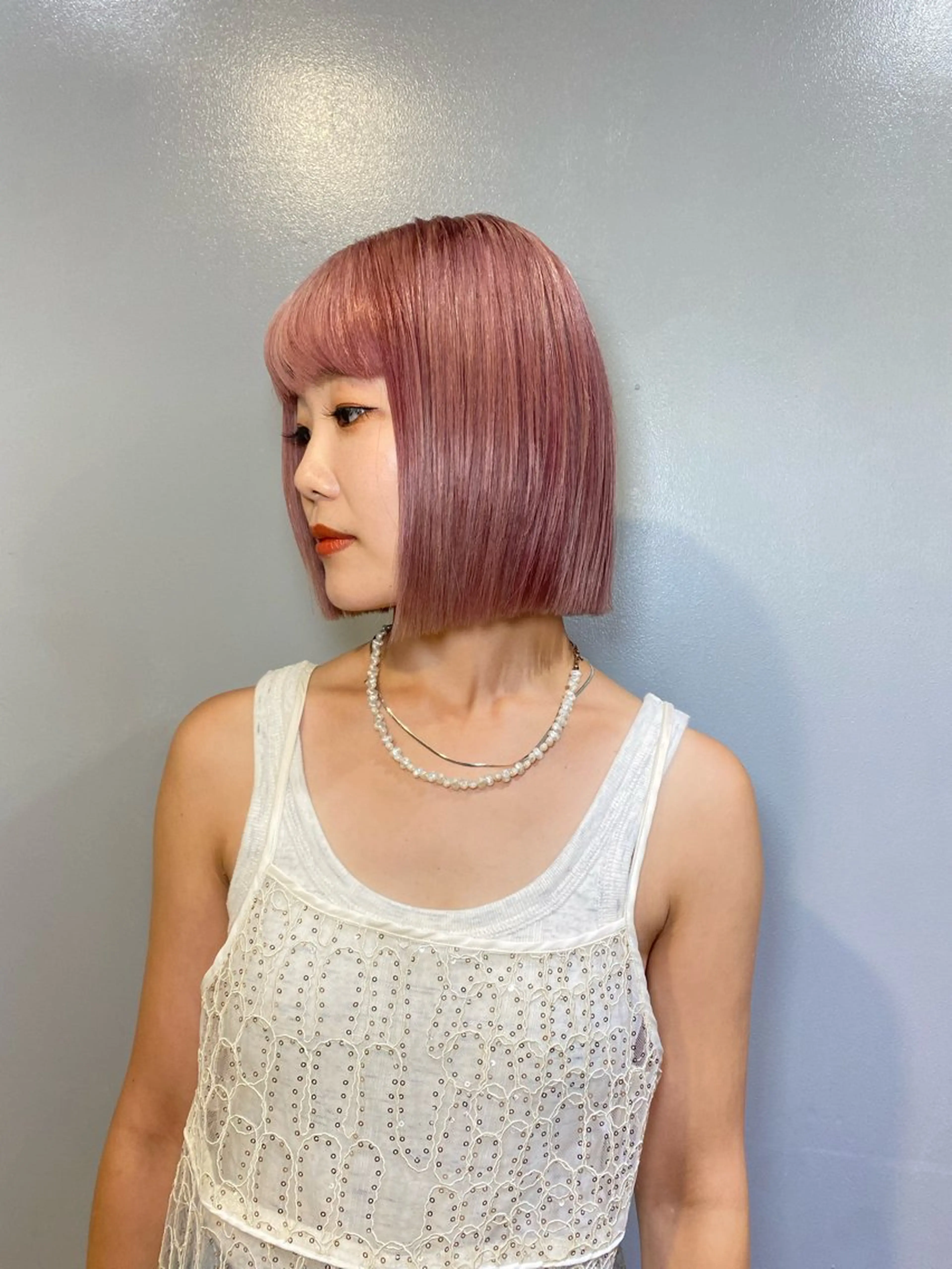 ショート ヘアカラー トリートメント メンズカット/パーマ 艶カラーTAIGA︎のヘアスタイル