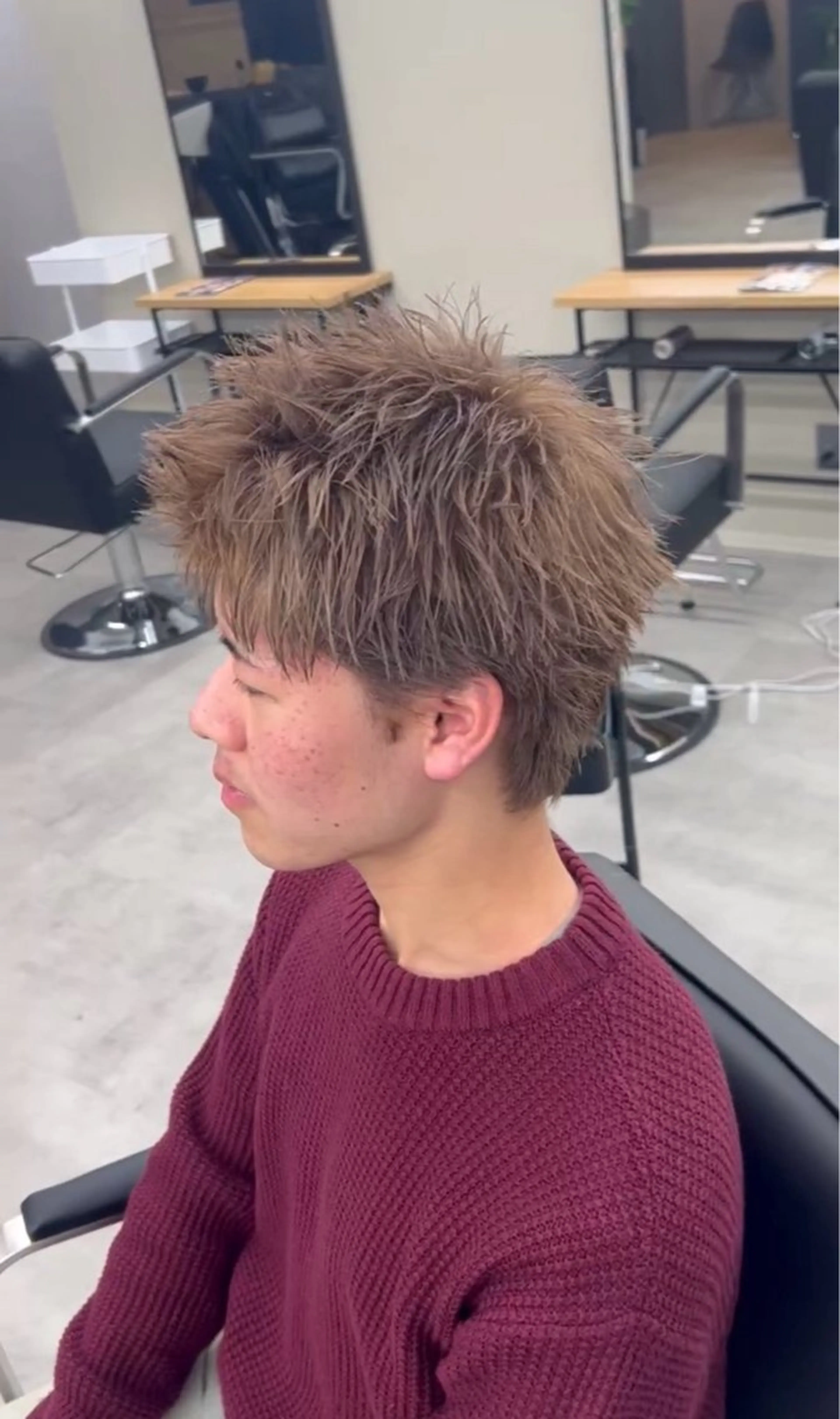 【2月限定】✨🌈カット+ダブルカラー🌈【マッシュ襟足🐜！限定】✨の写真