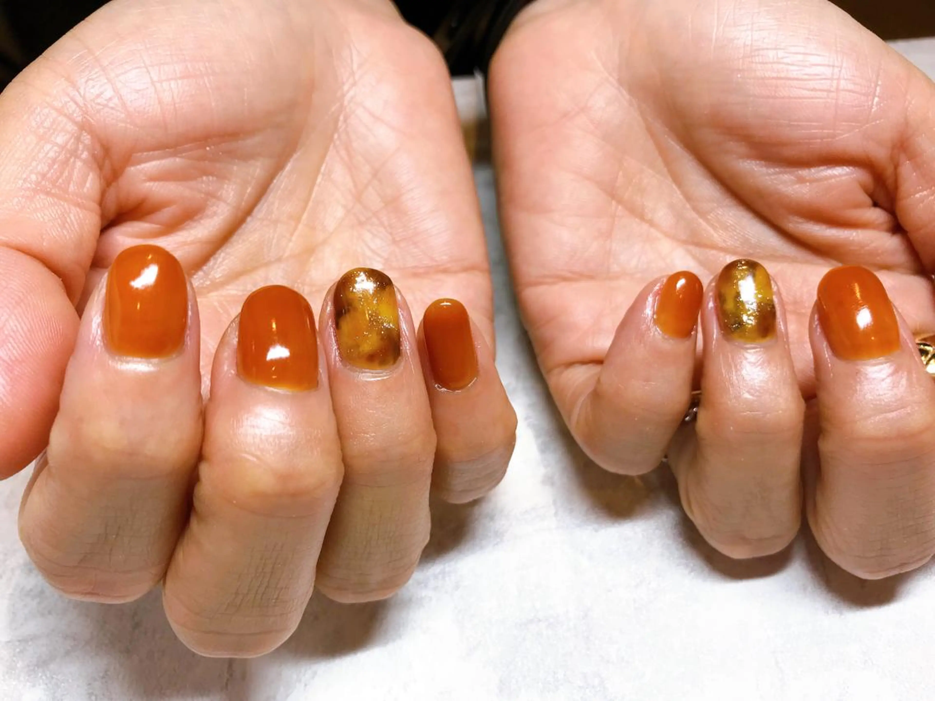 ネイル アートネイル ワンカラーネイル emu nail所属・emunail あやかのネイルデザイン