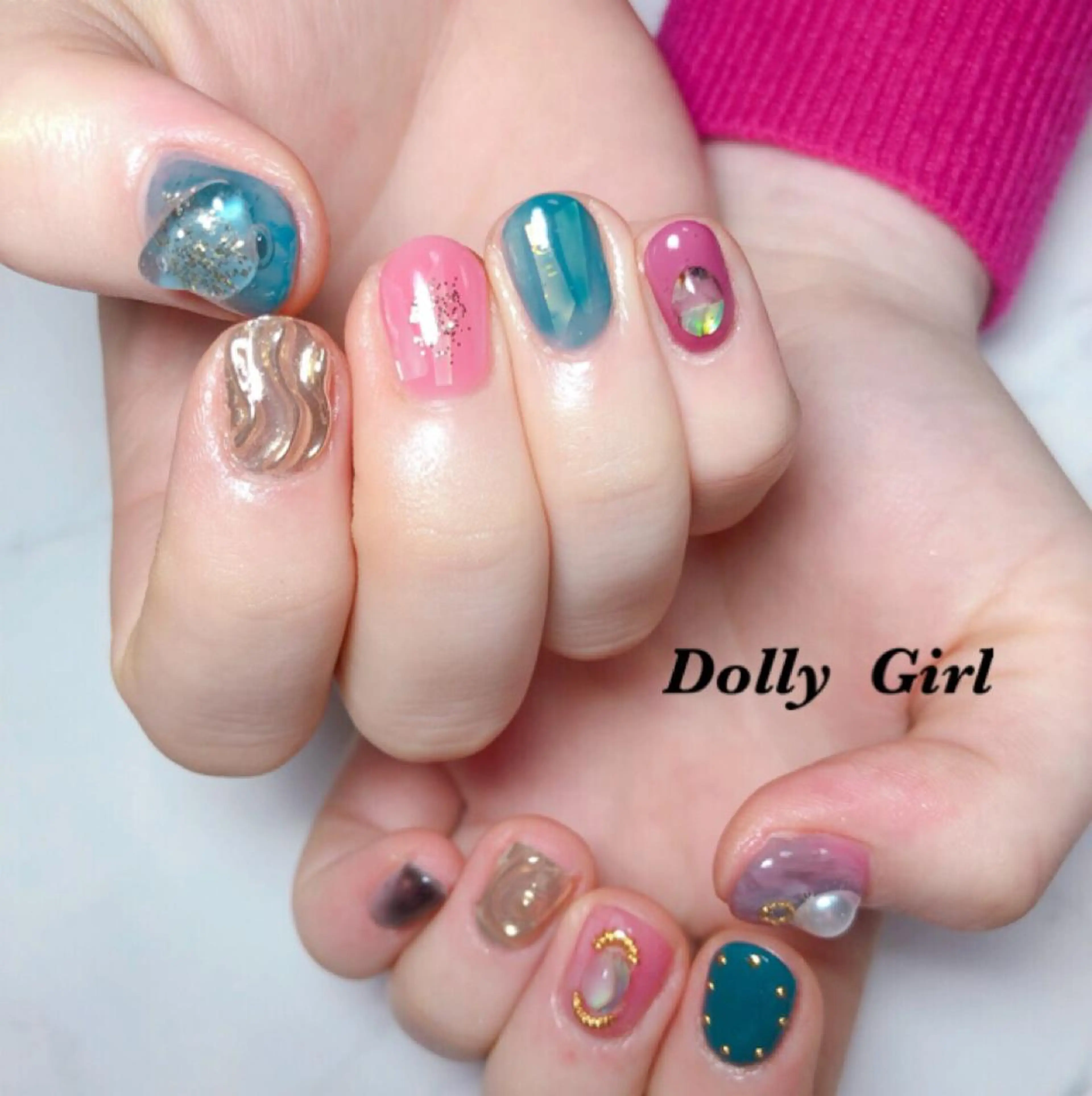 ネイル 個室ネイルサロンDolly Girl〜ドーリーガール〜所属・DollyGirl KYOKOのネイルデザイン