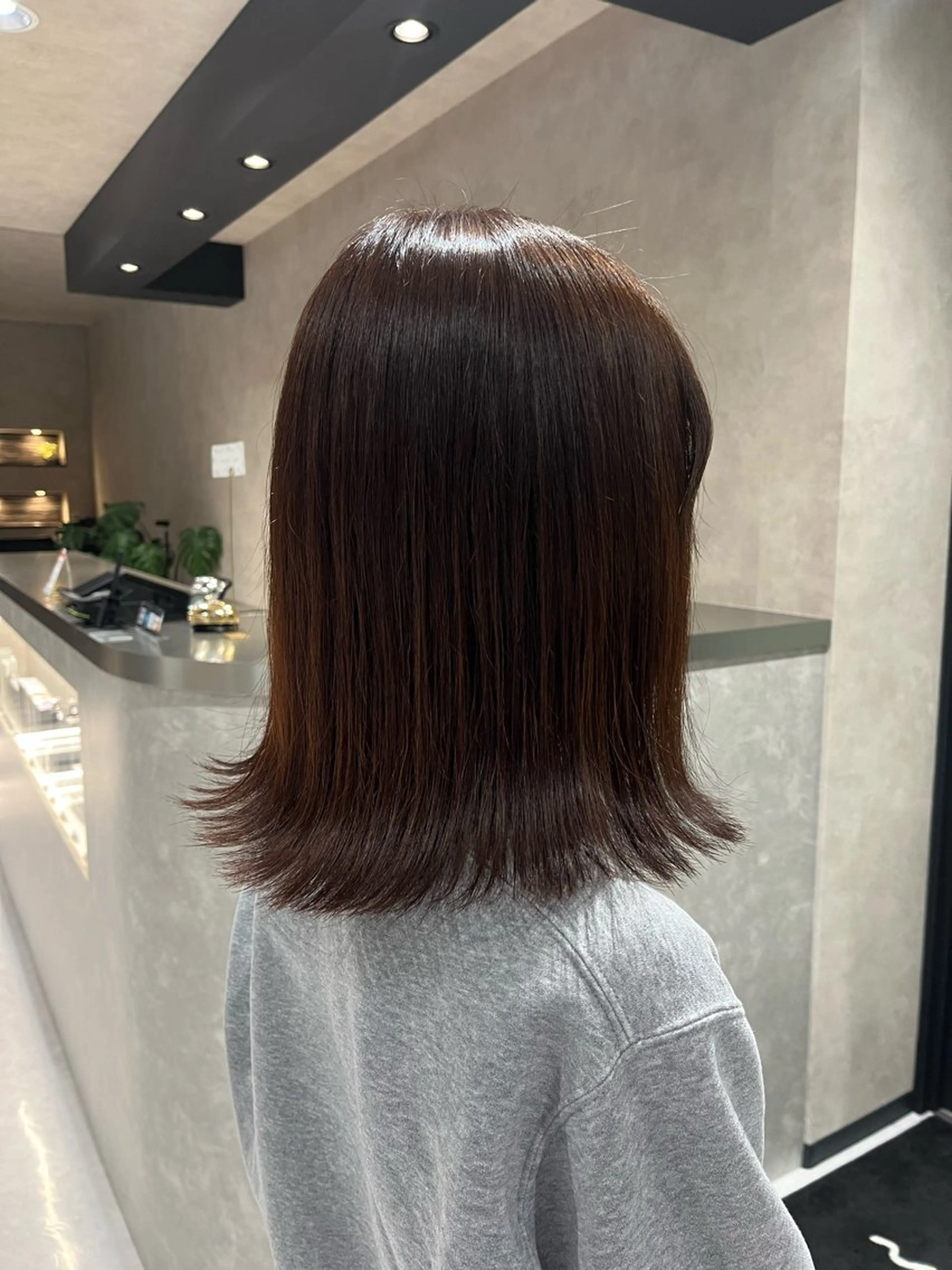 カラー 透明感カラー 髪質改善 縮毛矯正 ヘアカラー 《.Xian》ナツミ /艶髪/髪質改善のヘアスタイル