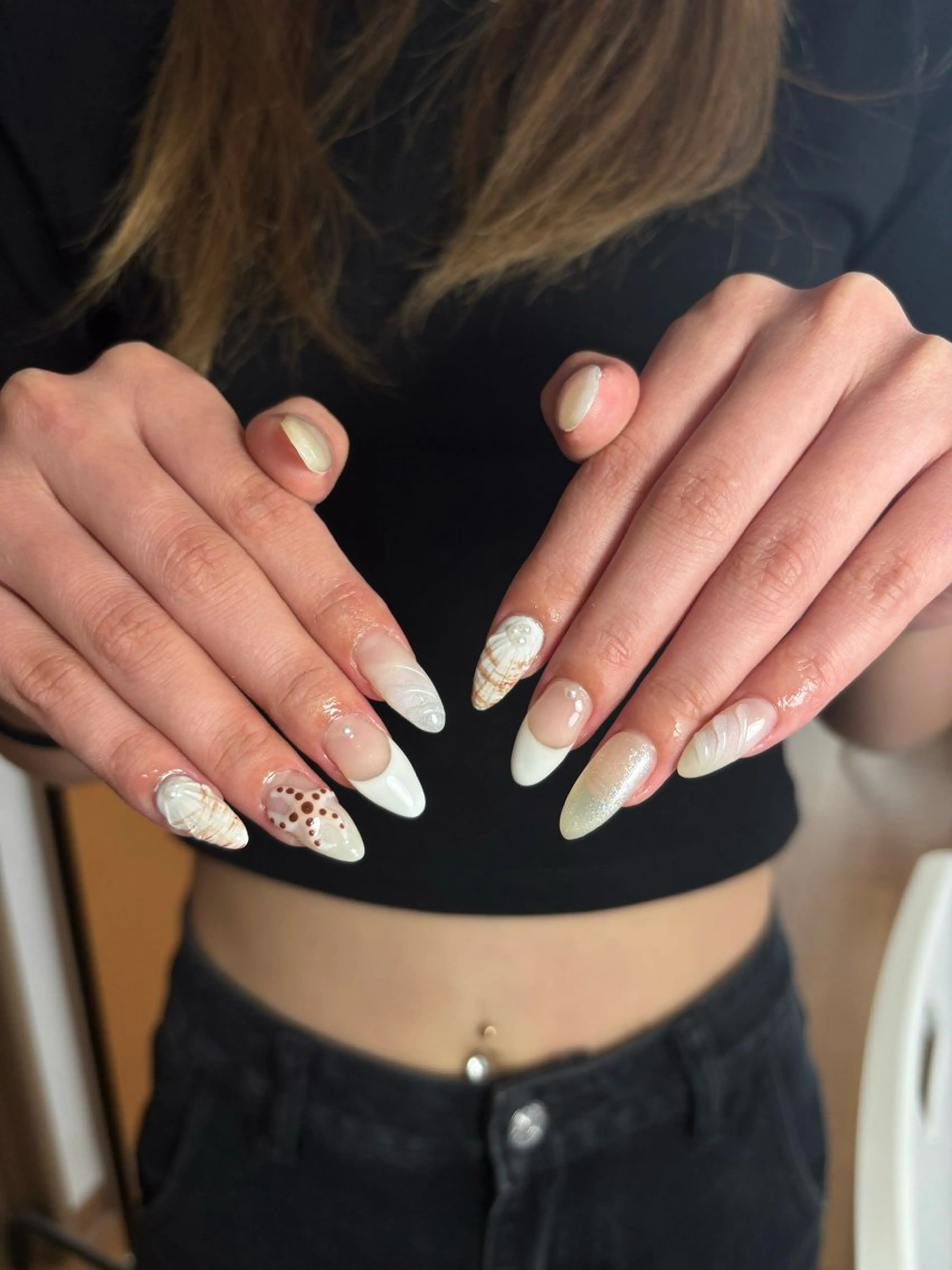 ネイル ハンドネイル 🦋Hina🦋 1月予約受付中✨のネイルデザイン