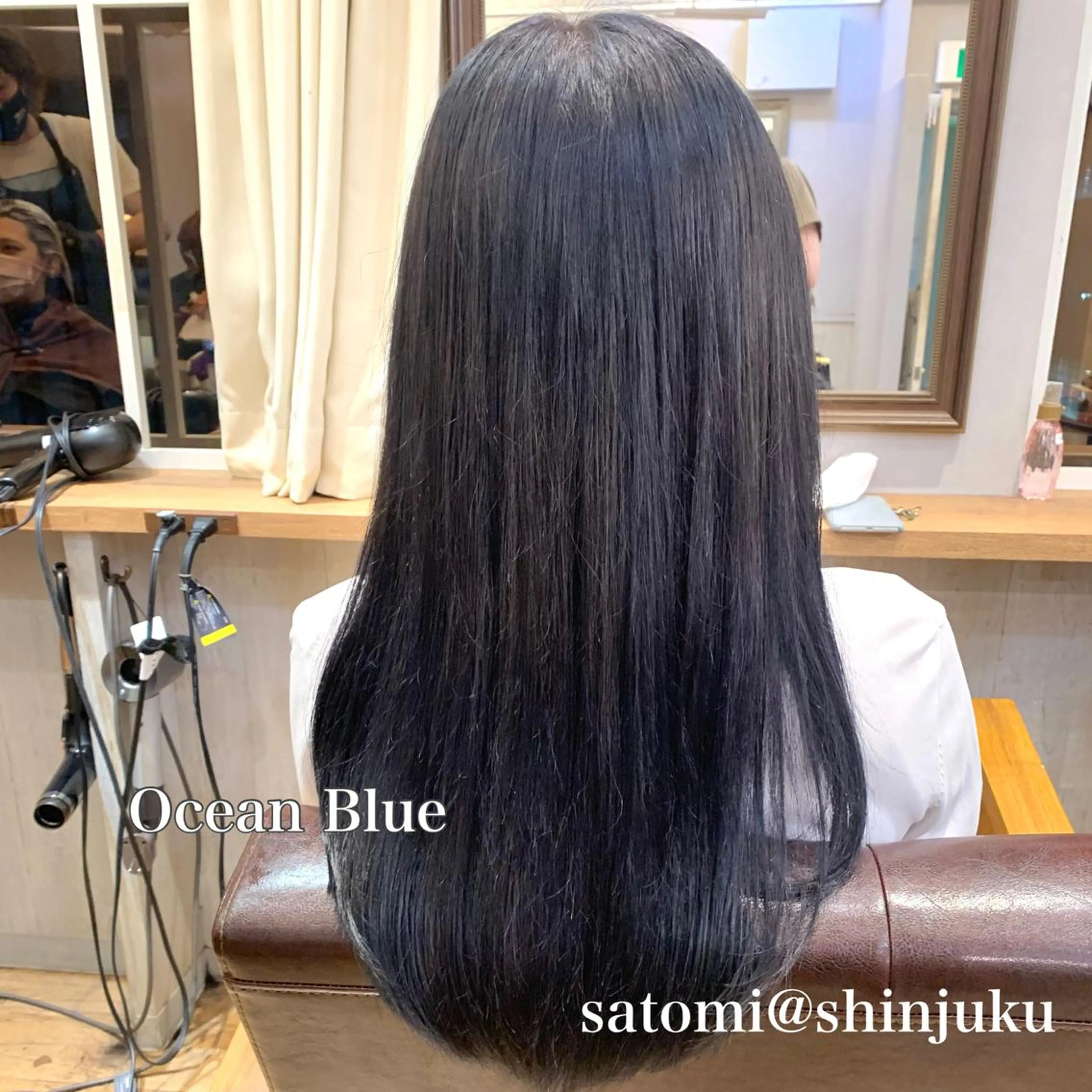 ロング 淡色ふんわりhair 新宿satomiのヘアスタイル