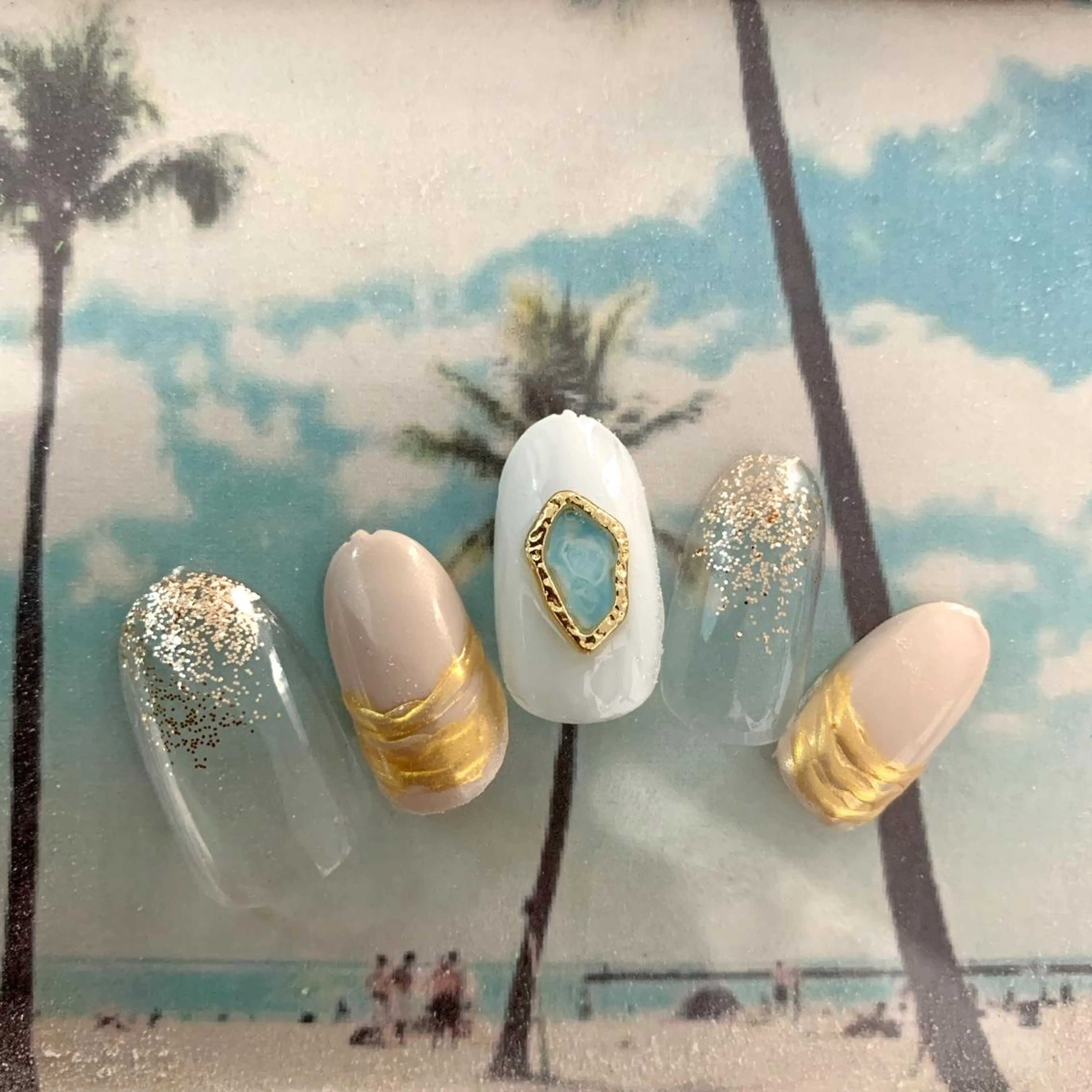 ネイル Nailsalon laule'aのネイルデザイン