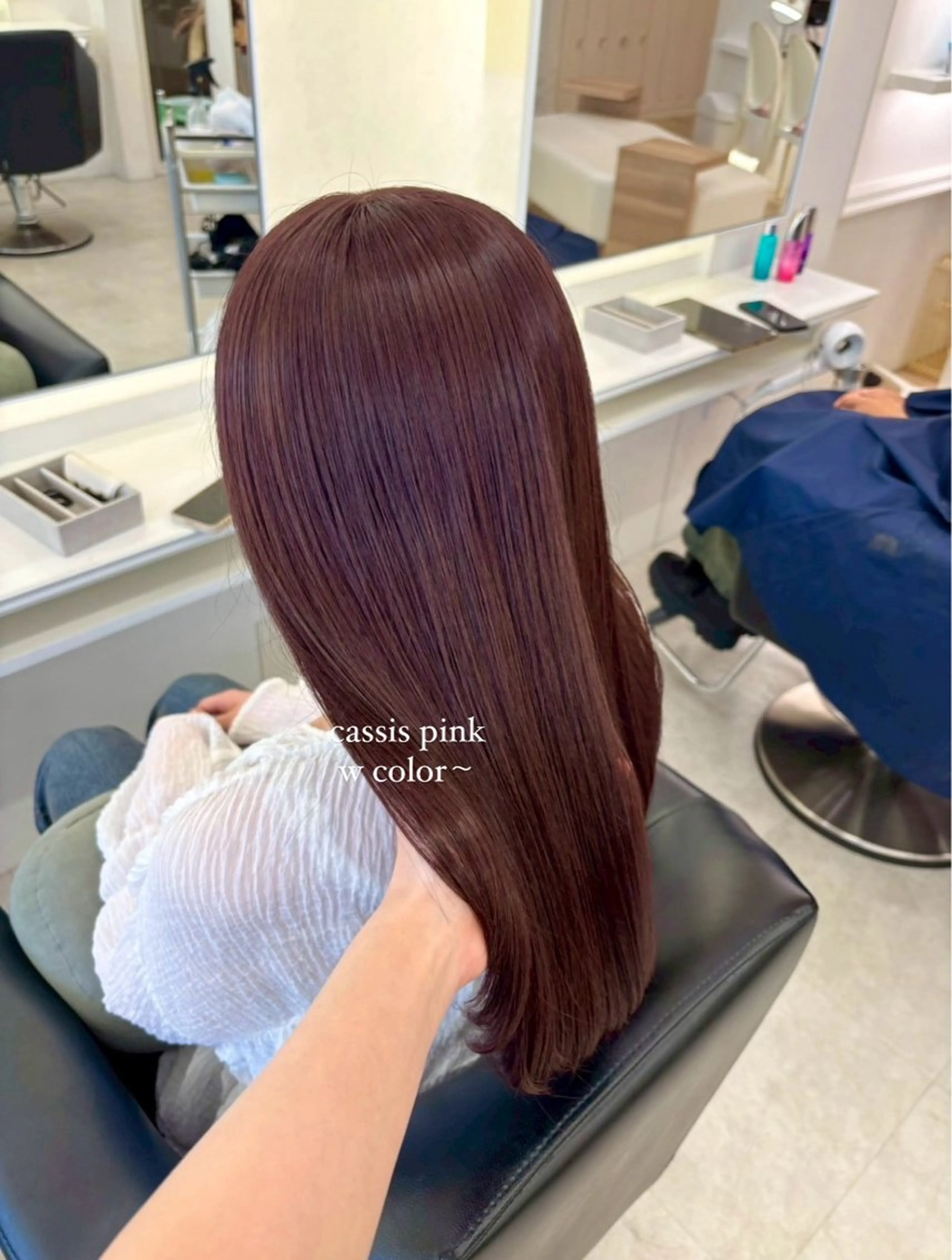 セミロング ヘアカラー Parve Mix/ 平 奈果🎀のヘアスタイル